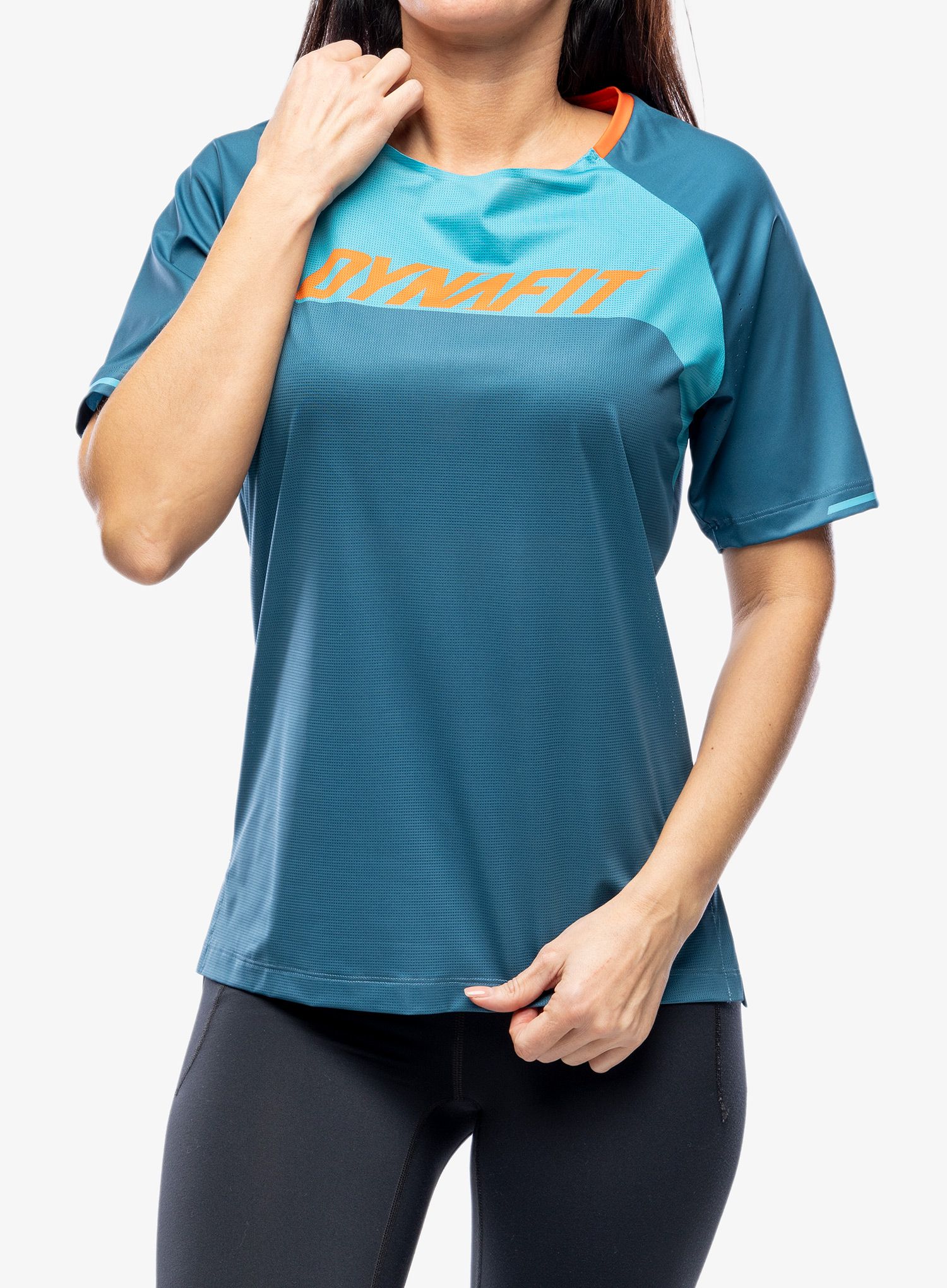 Ženska kolesarska majica Dynafit Ride Shirt - petrol/ocean