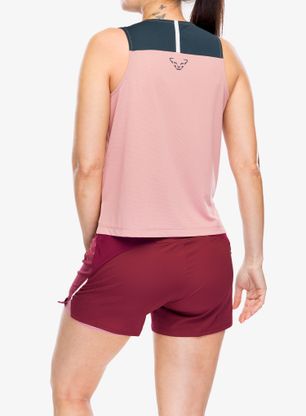Ženski top Dynafit Sky Crop Top - mokarosa