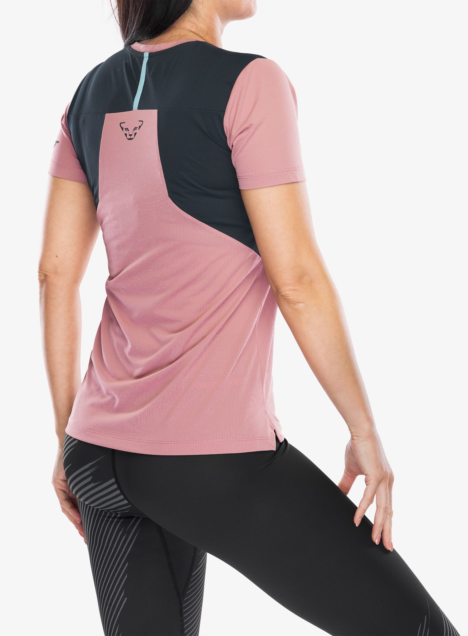 Ženska tekaška majica Dynafit Sky Shirt - mokarosa