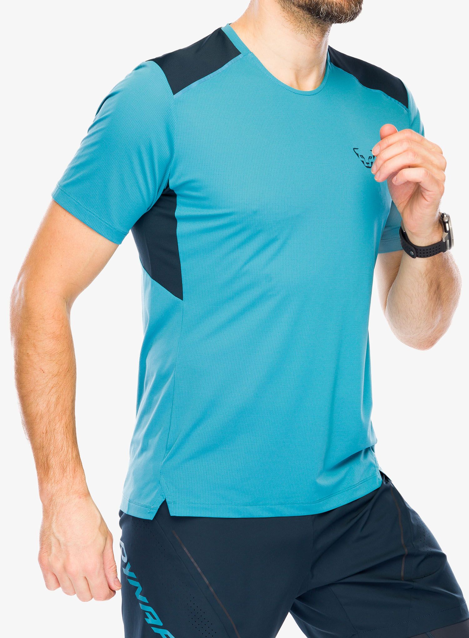 Tekaška majica Dynafit Sky Shirt - storm blue