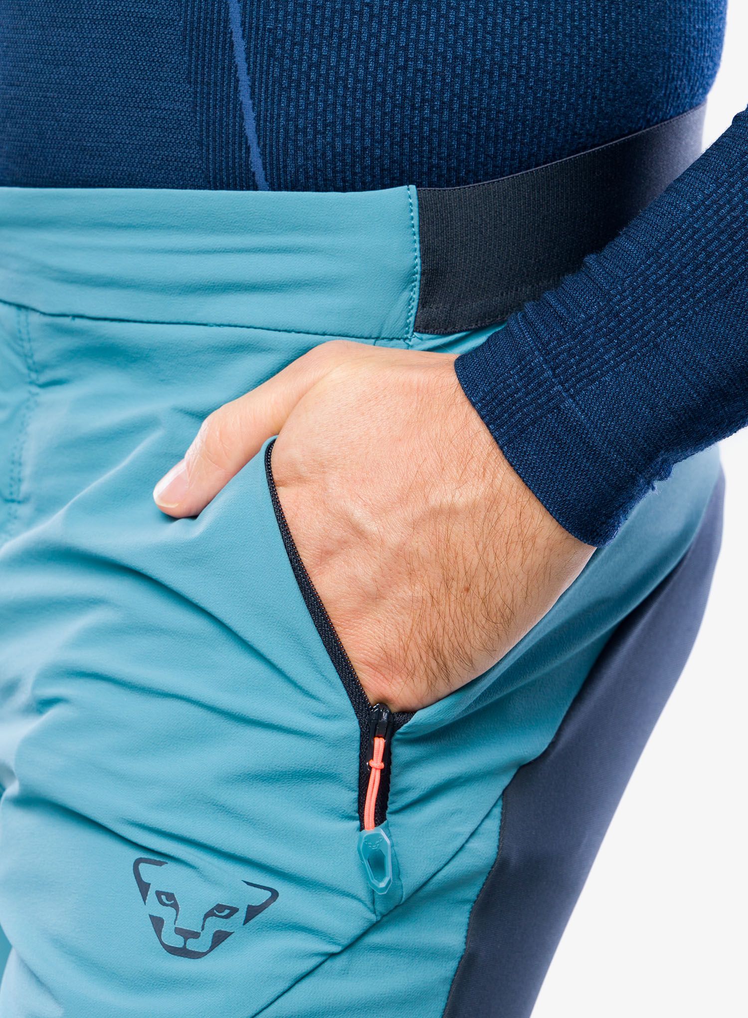 Hlače za turno smučanje Dynafit Speed DST Pant - storm blue