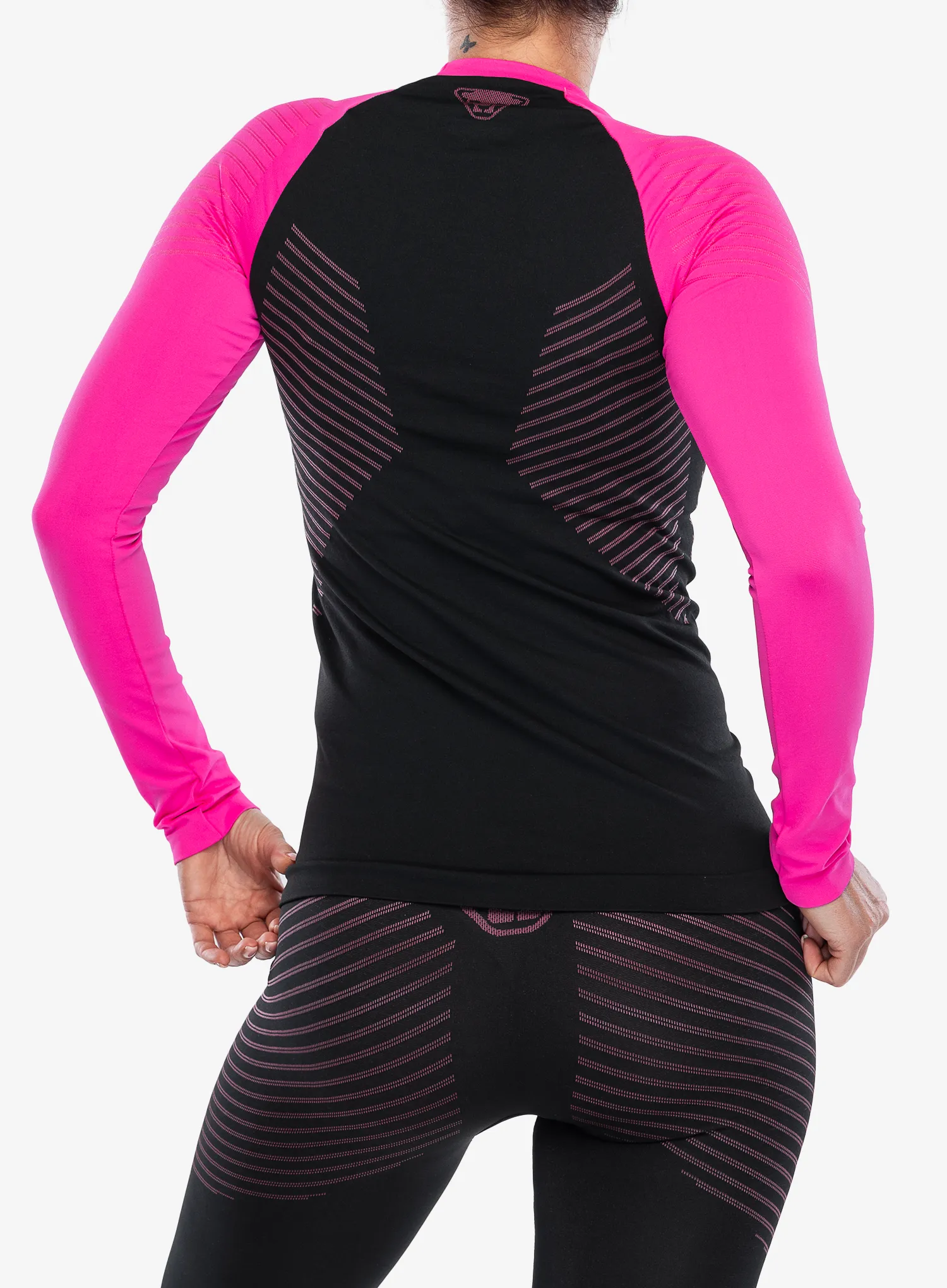 Ženska jopica Dynafit Speed Dryarn Longsleeve Tee - pink glo