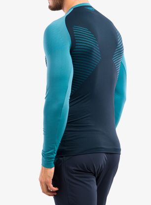 Termo flis jopa Dynafit Speed Dryarn Longsleeve Tee - storm blue