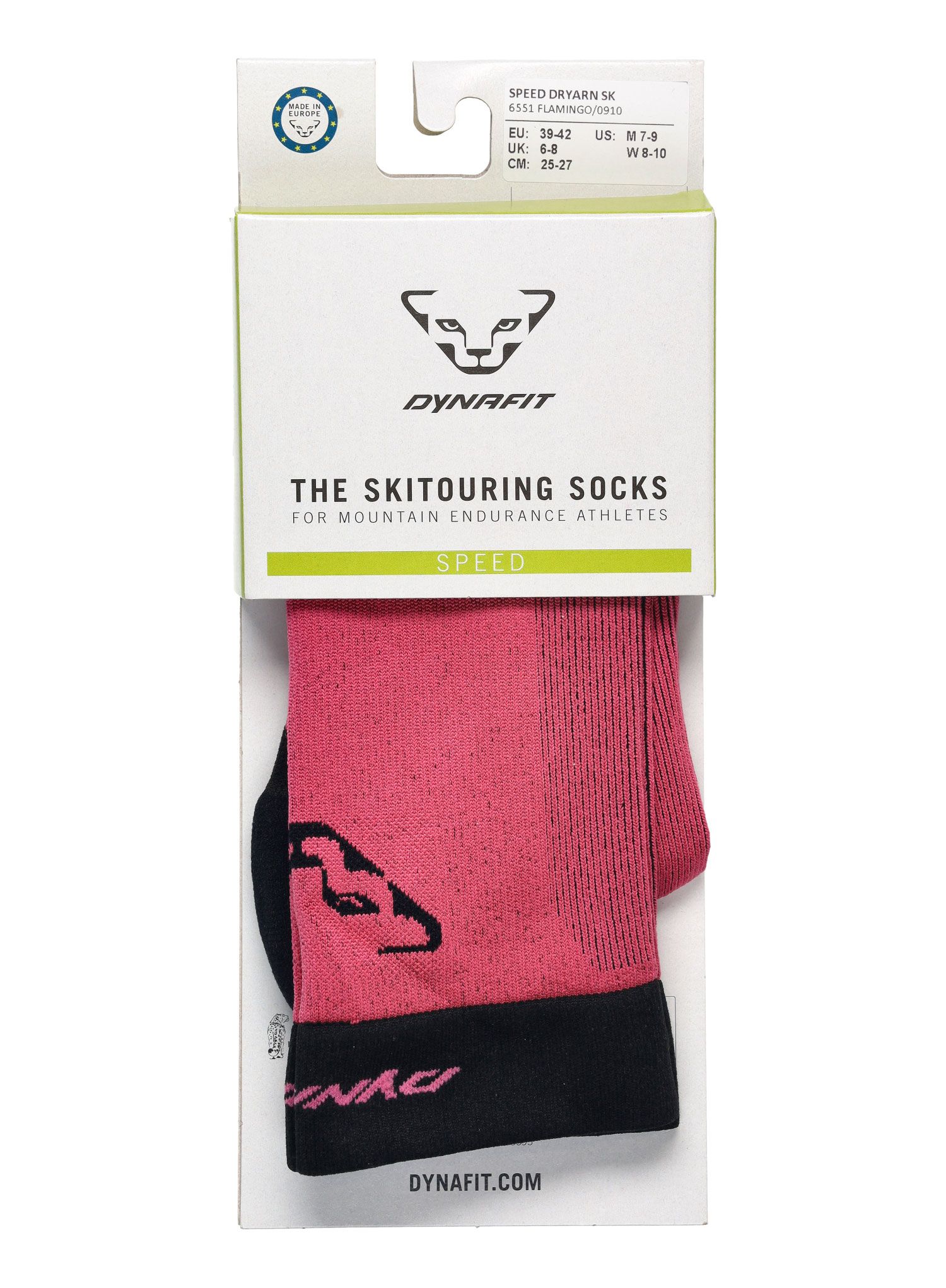 Nogavice za turno smučanje Dynafit Speed Dryarn Socks - flamingo