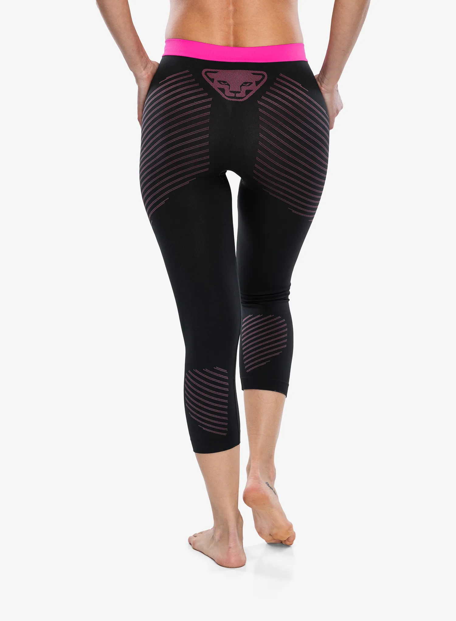 Ženske termo pajkice Dynafit Speed Dryarn Tights - black out