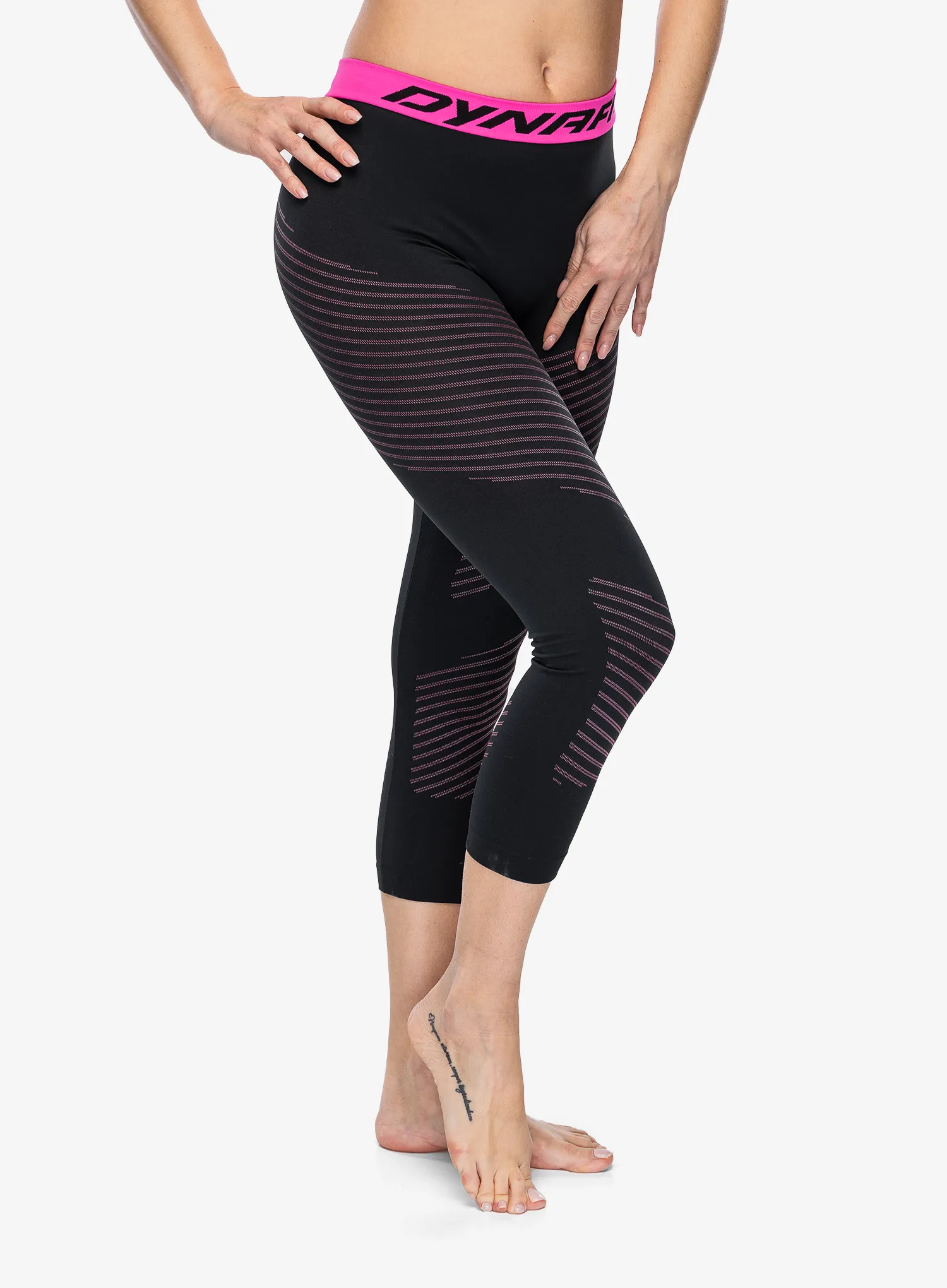 Ženske termo pajkice Dynafit Speed Dryarn Tights - black out