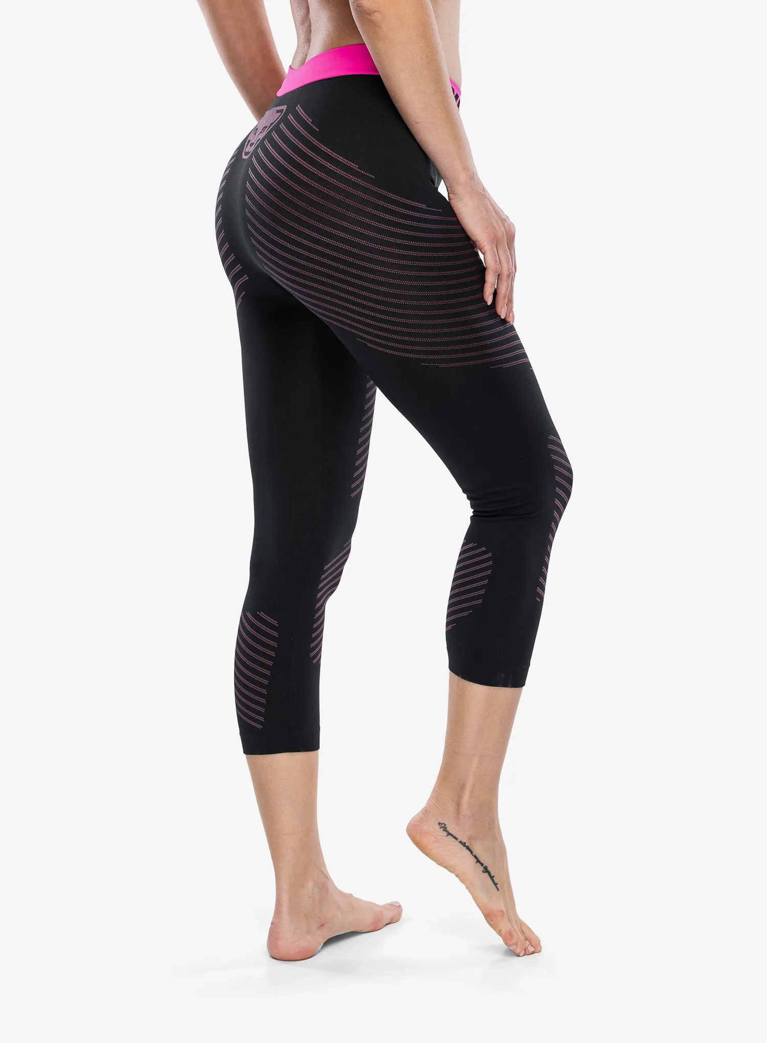 Ženske termo pajkice Dynafit Speed Dryarn Tights - black out