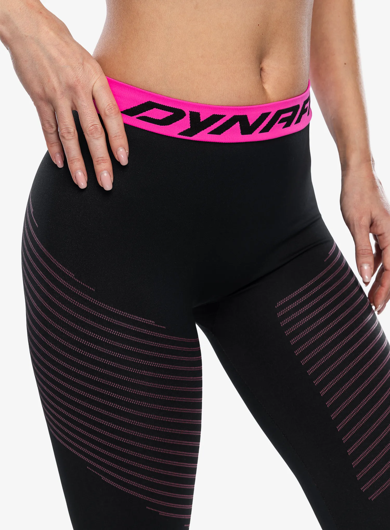 Ženske termo pajkice Dynafit Speed Dryarn Tights - black out
