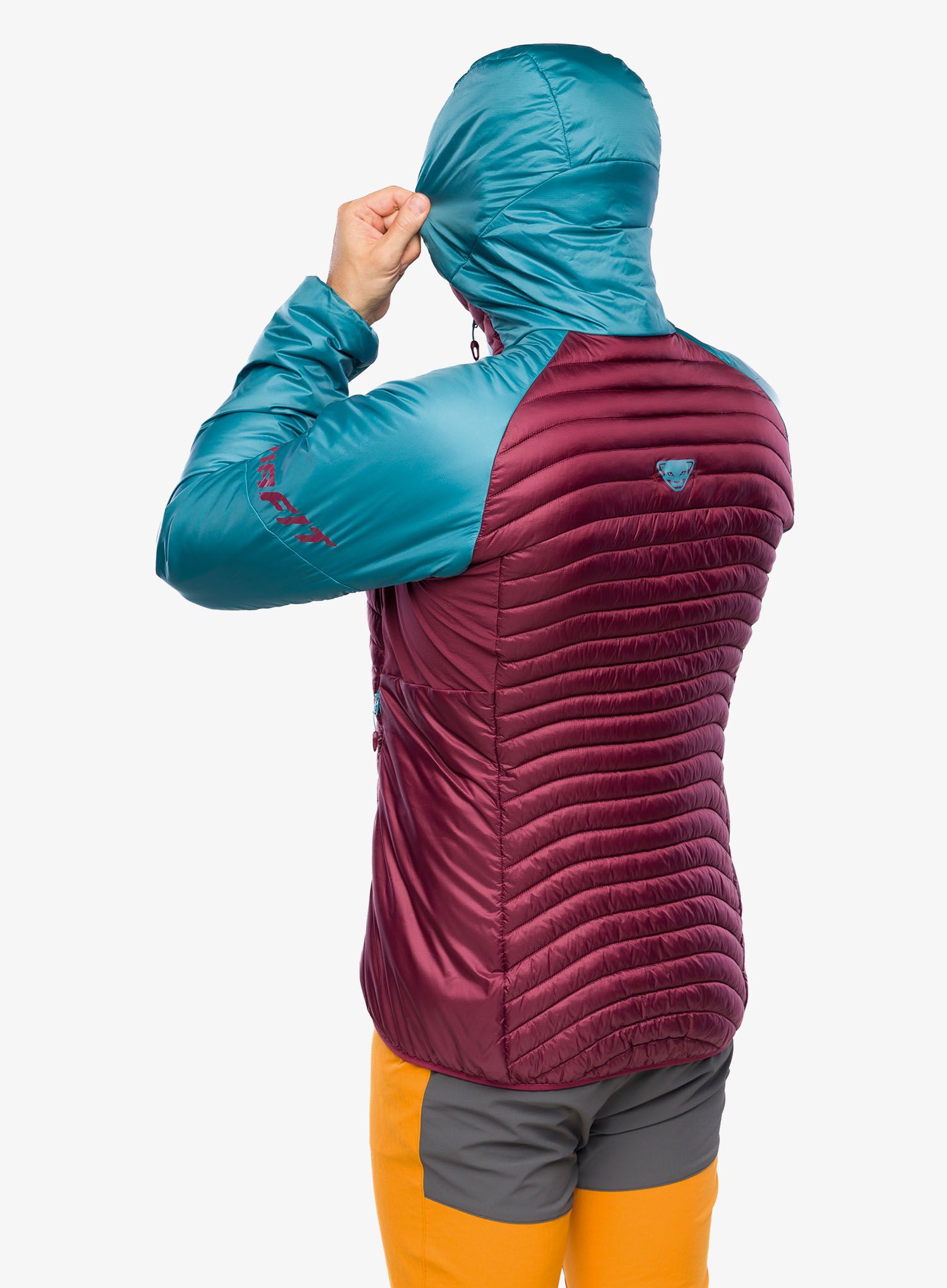 Jakna za turno smučanje Dynafit Speed Insulation Hooded Jacket - storm blue/blue
