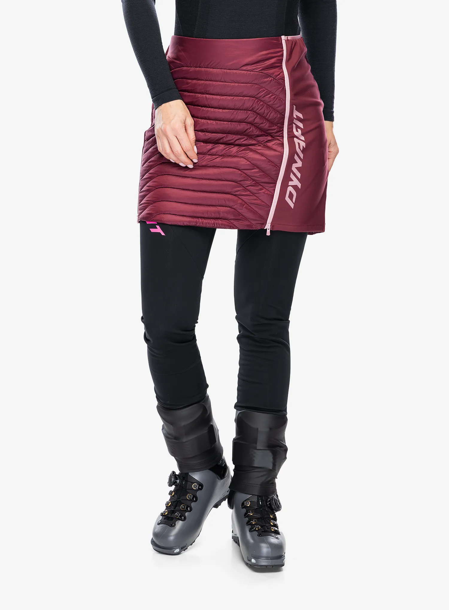 Pohodniško krilo Dynafit Speed Insulation Skirt - burgundy