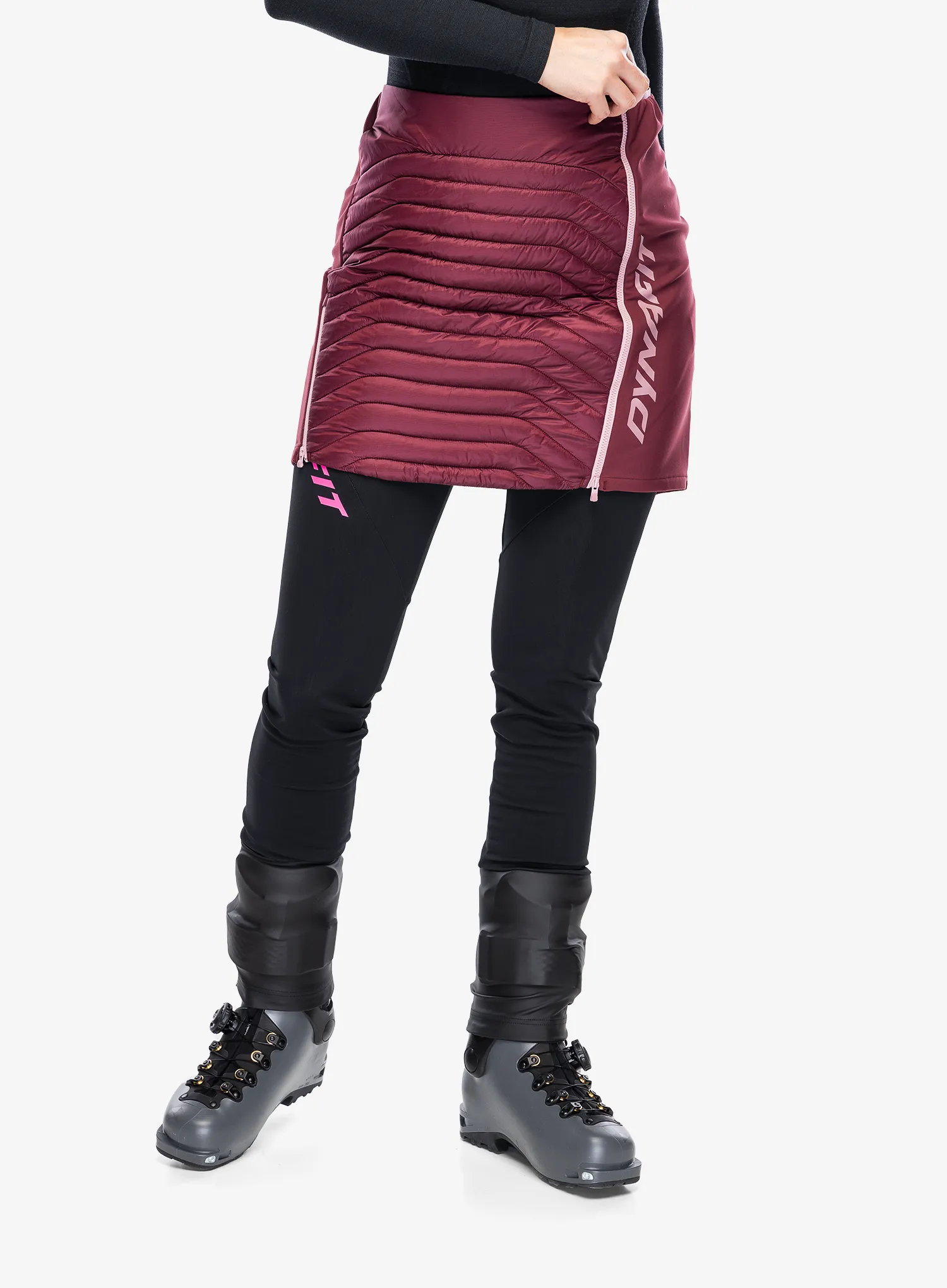 Pohodniško krilo Dynafit Speed Insulation Skirt - burgundy