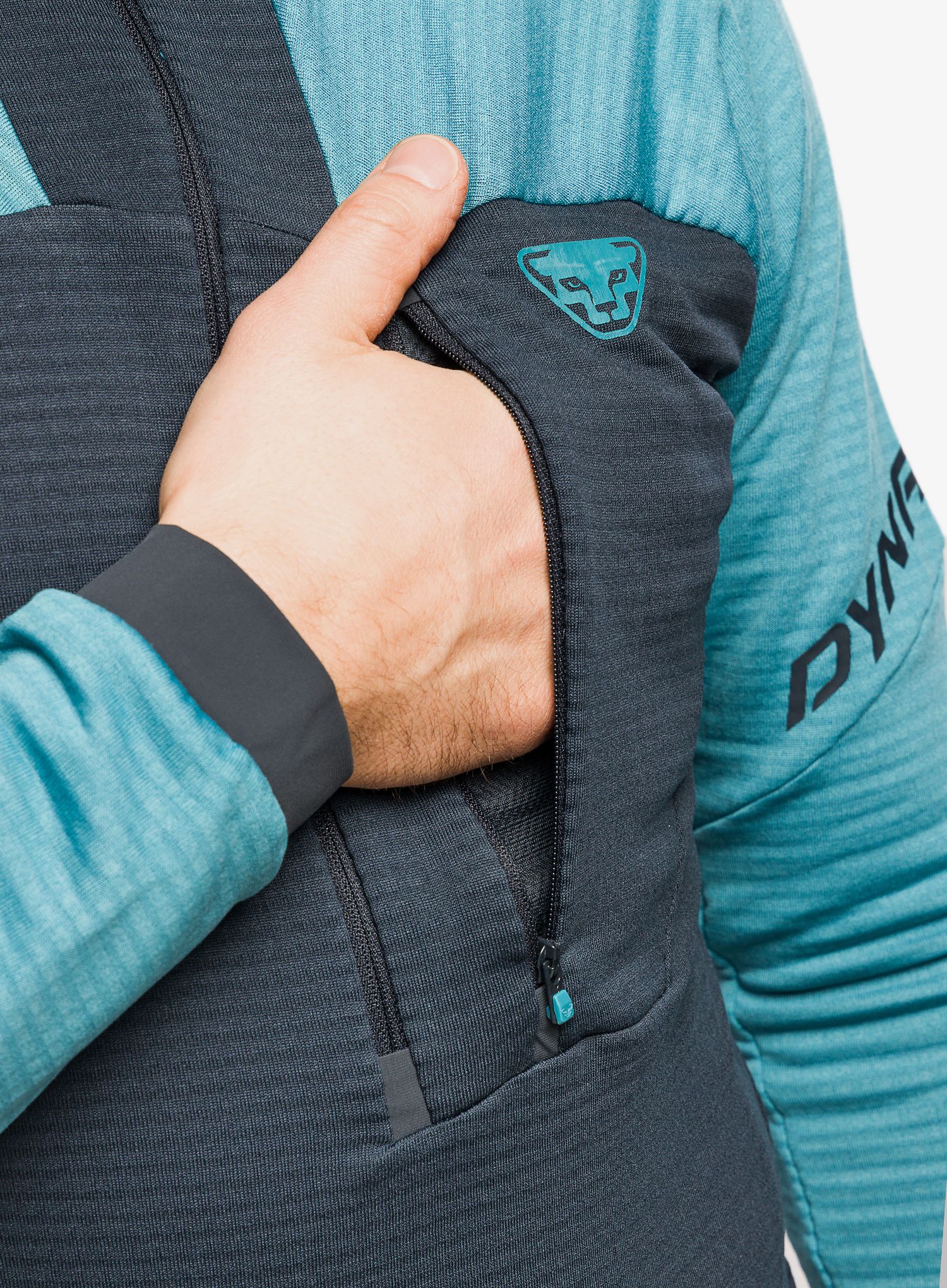 Flis Dynafit Speed Polartec 1/2 Zip - storm blue
