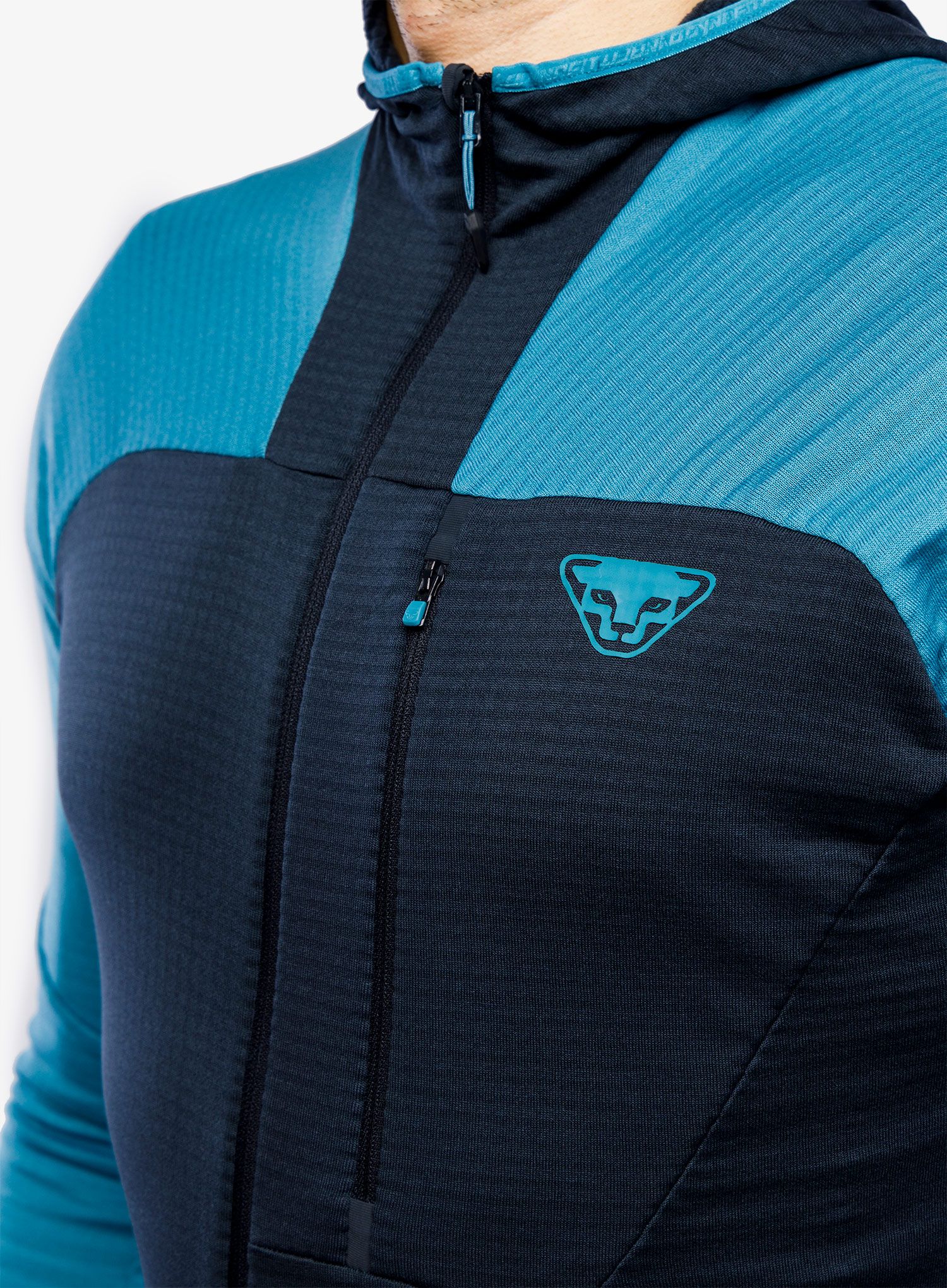 Flis Dynafit Speed Ptc Hooded Jk - storm blue