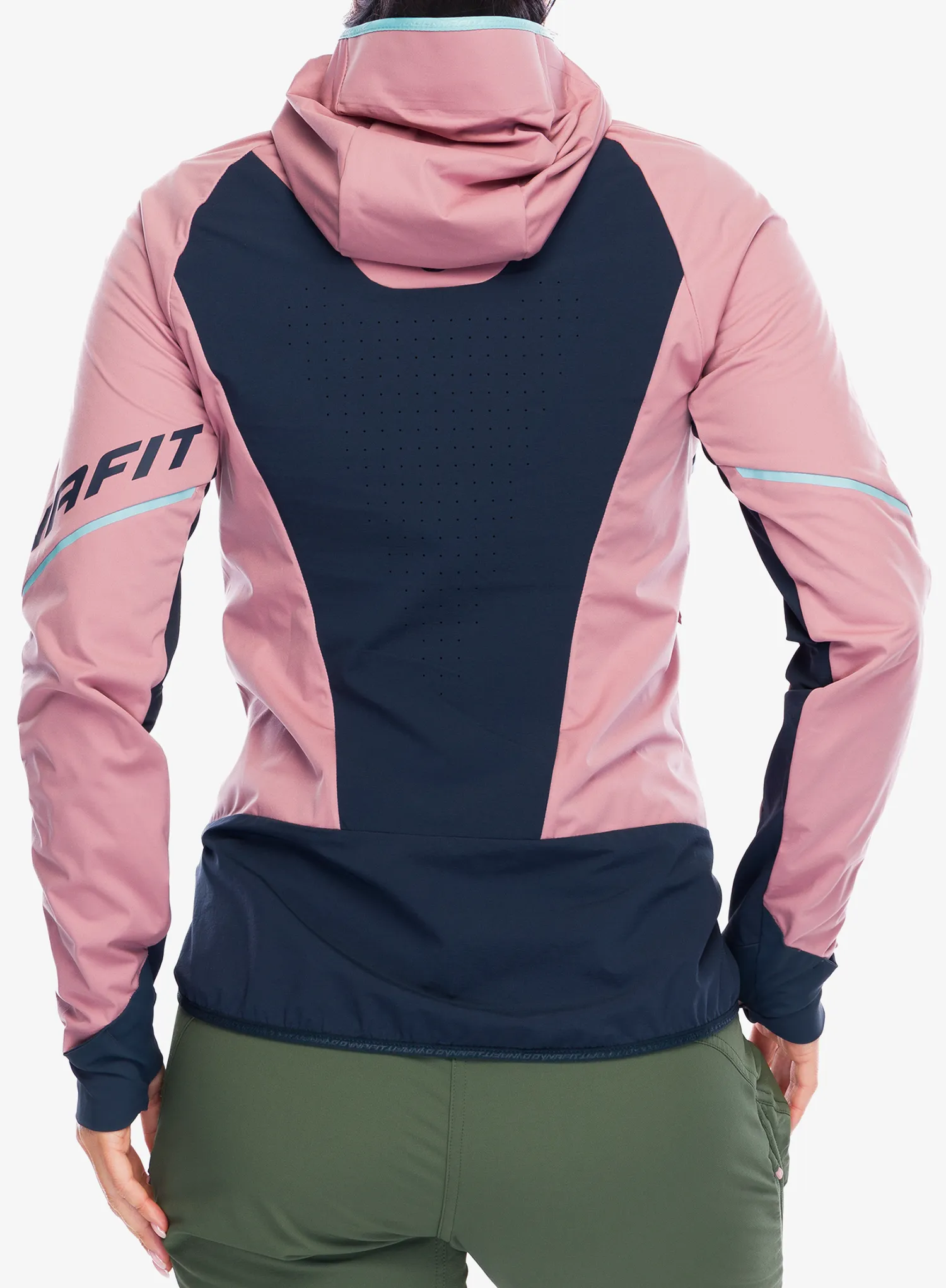 Ženska jakna za turno smučanje Dynafit Speed Softshell Jacket - mokarosa