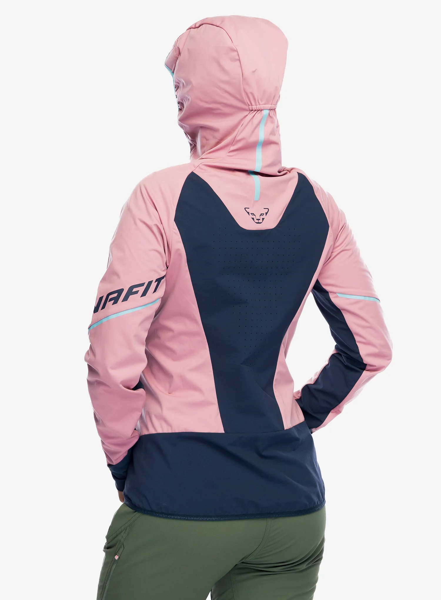Ženska jakna za turno smučanje Dynafit Speed Softshell Jacket - mokarosa