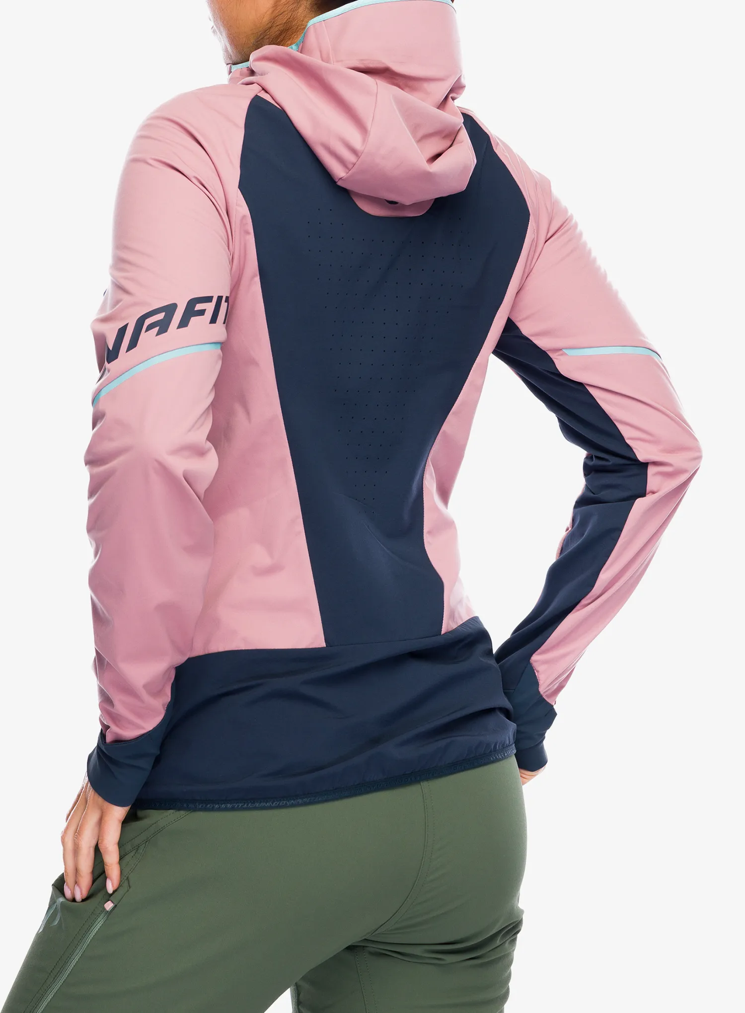 Ženska jakna za turno smučanje Dynafit Speed Softshell Jacket - mokarosa
