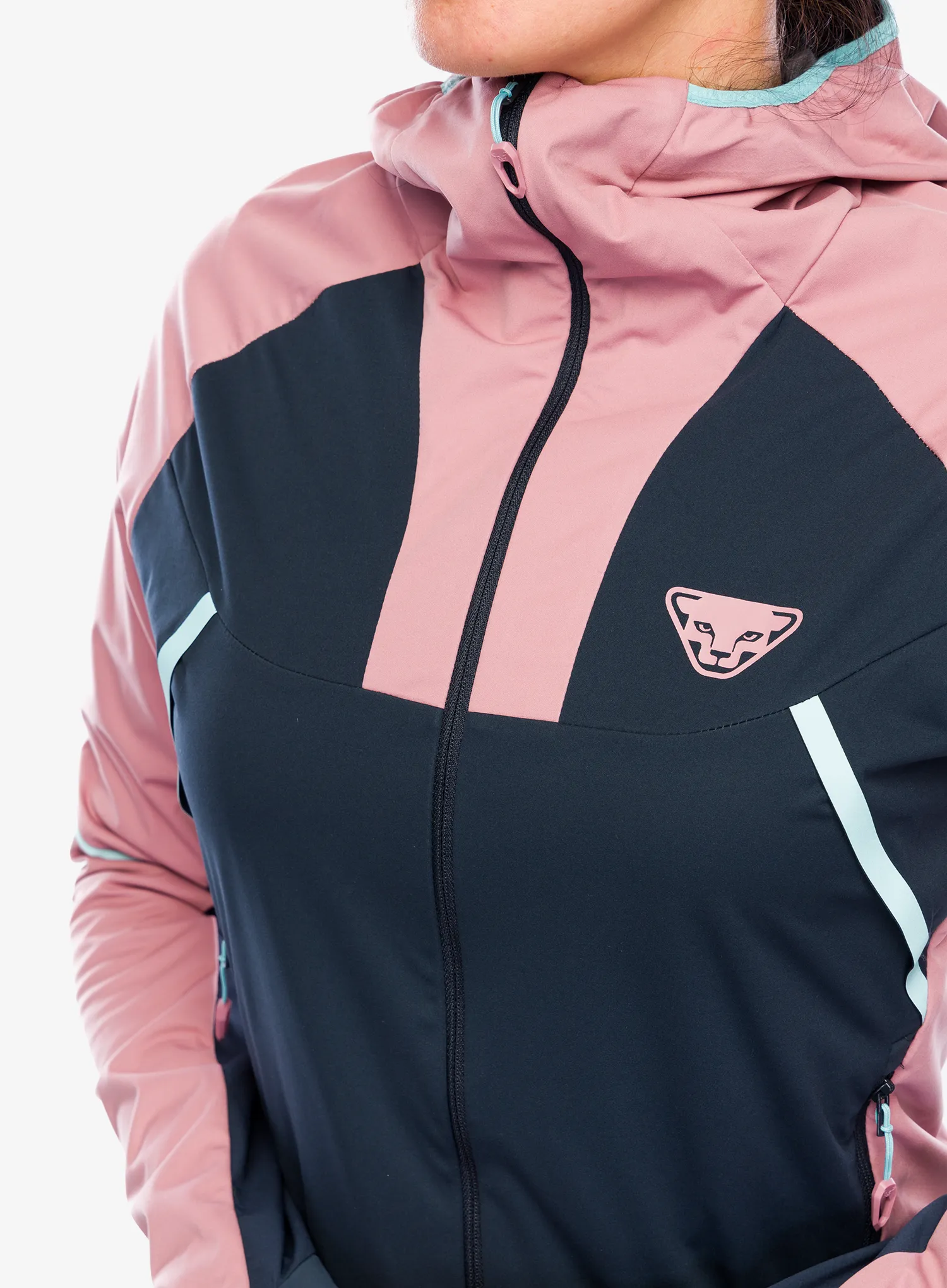 Ženska jakna za turno smučanje Dynafit Speed Softshell Jacket - mokarosa