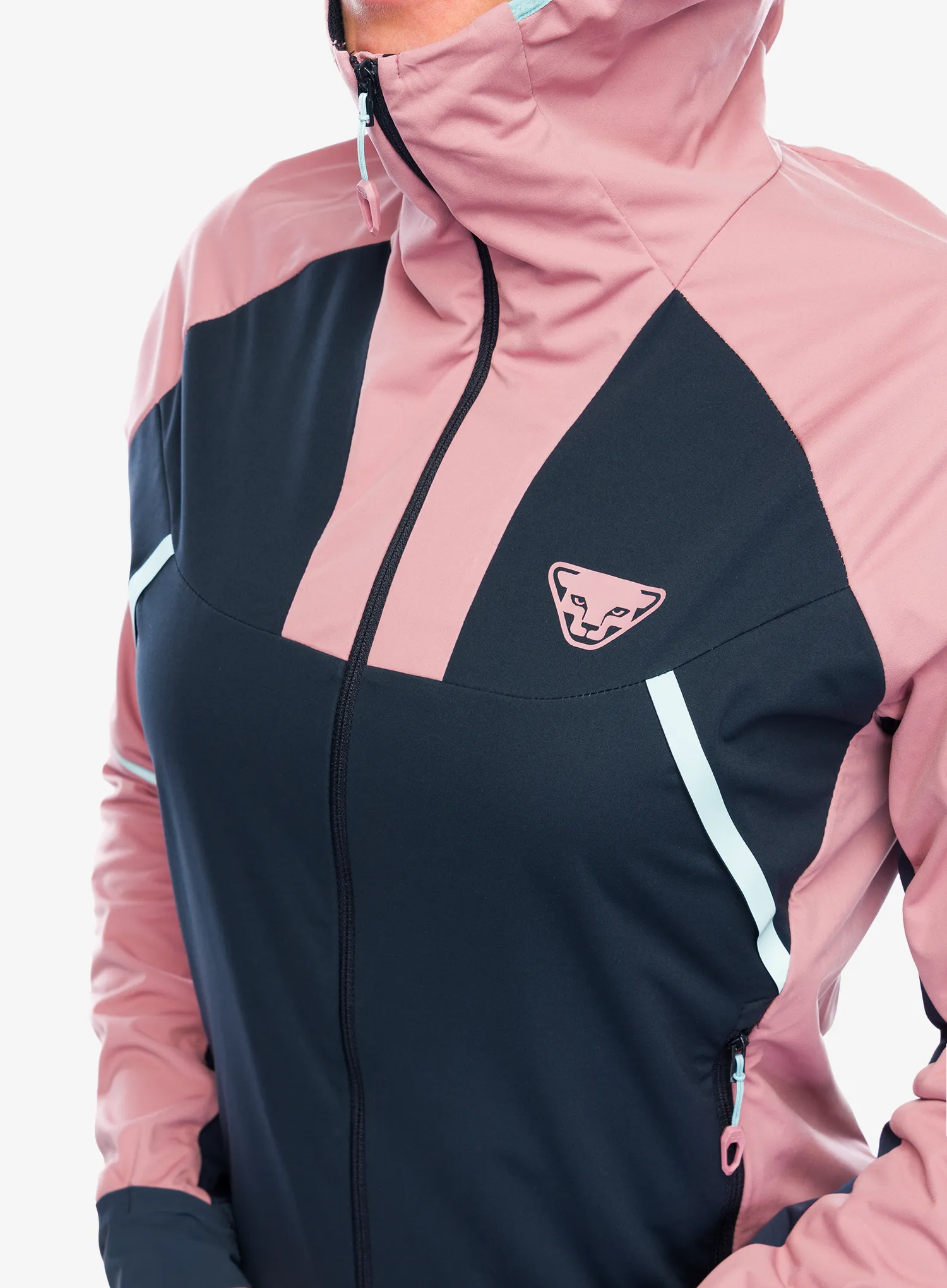 Ženska jakna za turno smučanje Dynafit Speed Softshell Jacket - mokarosa