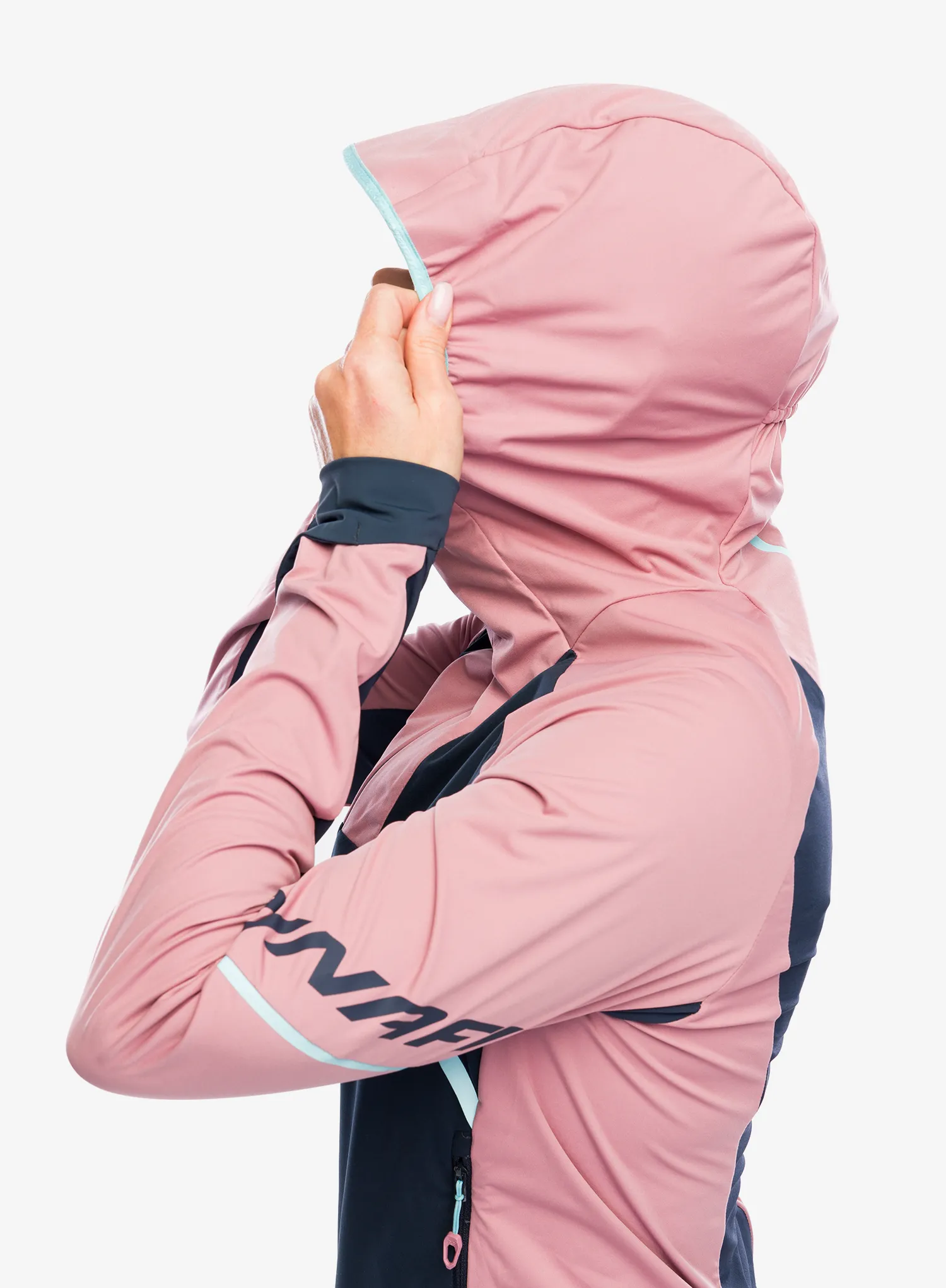 Ženska jakna za turno smučanje Dynafit Speed Softshell Jacket - mokarosa