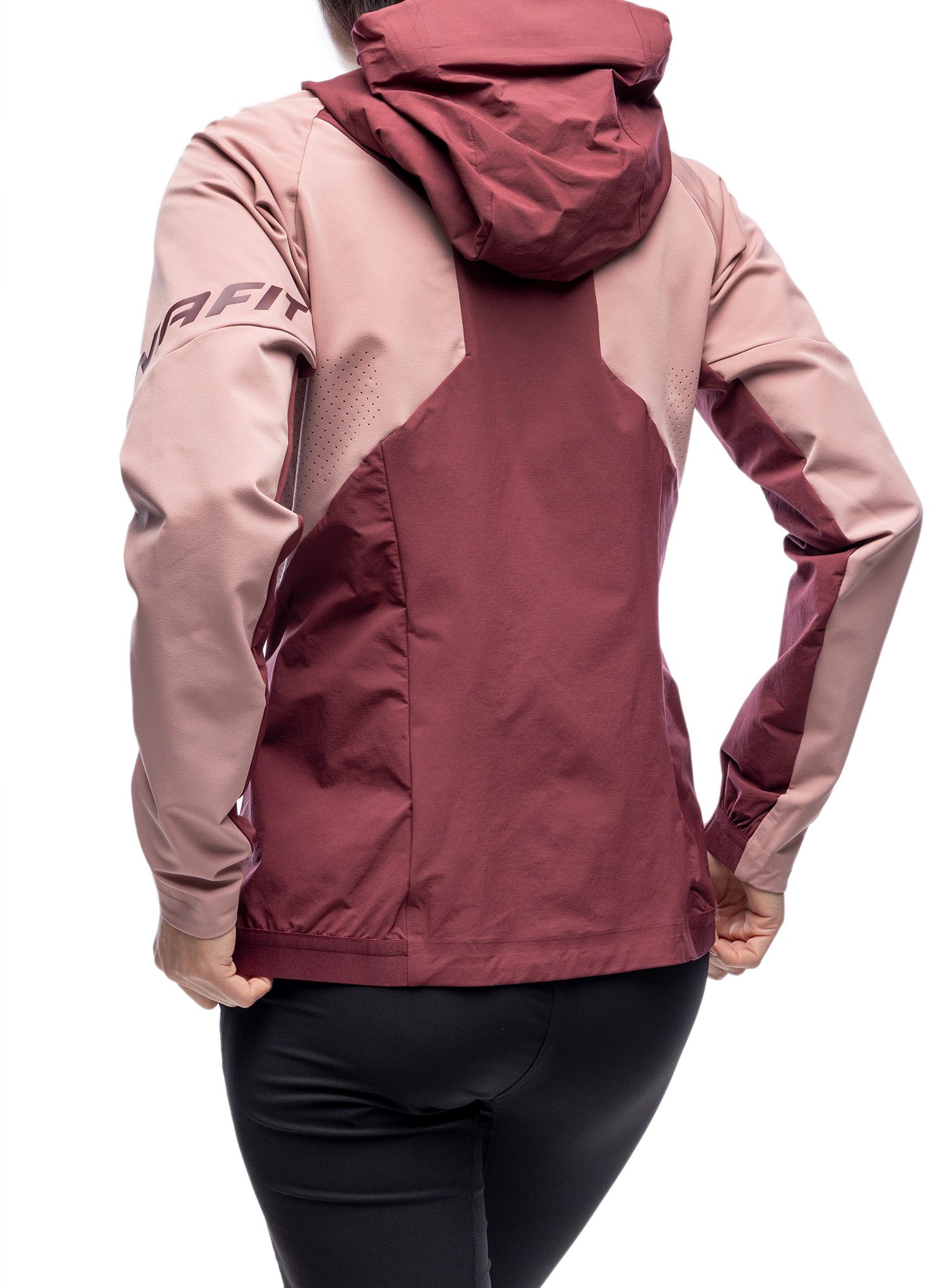Ženska jakna za turno smučanje Dynafit TLT Dynastretch Jacket - mokarosa