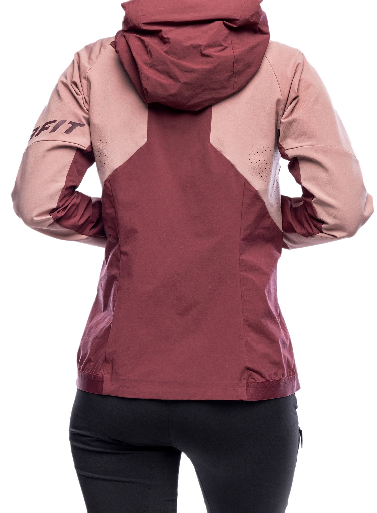 Ženska jakna za turno smučanje Dynafit TLT Dynastretch Jacket - mokarosa