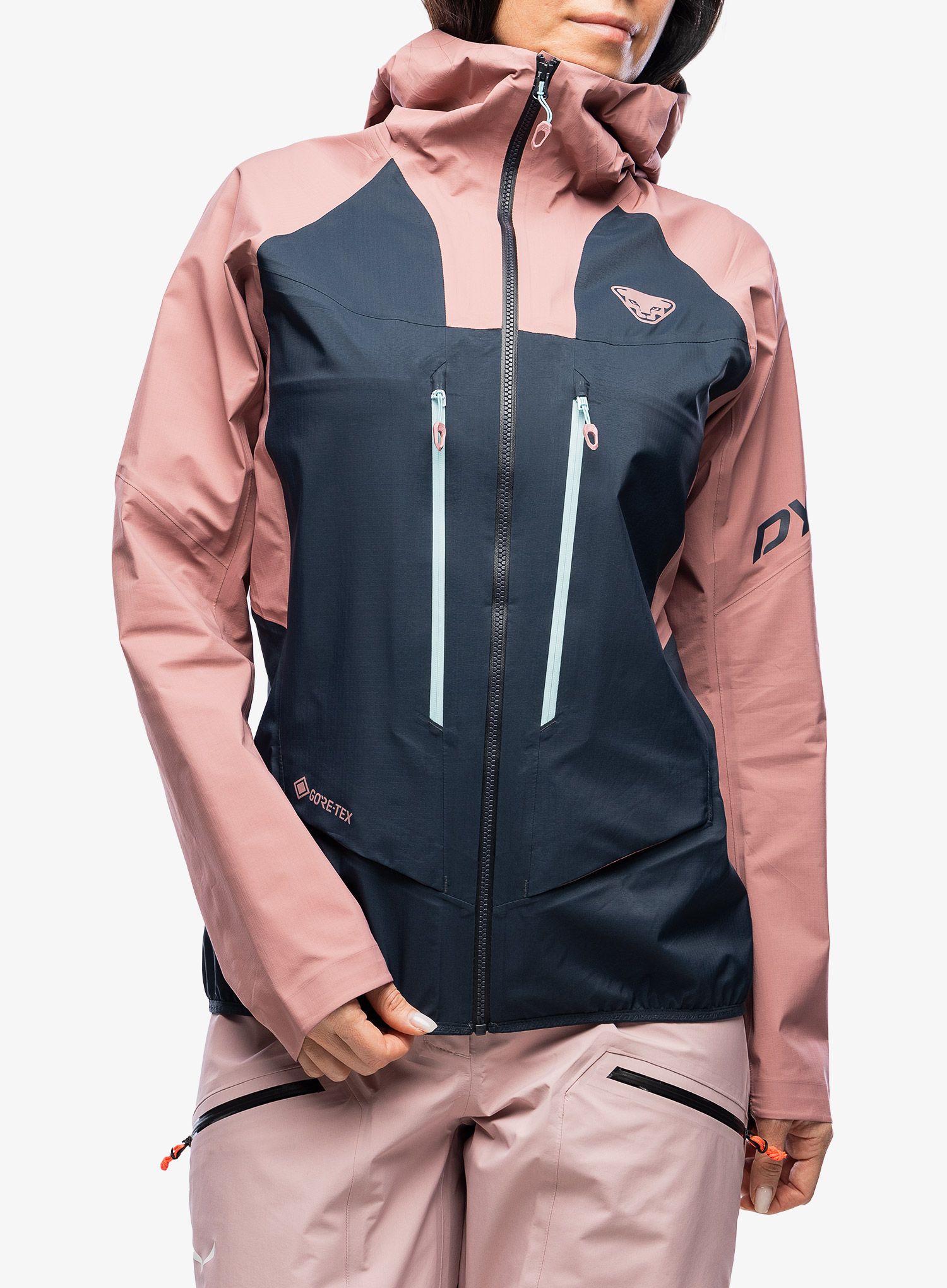 Ženska jakna za turno smučanje Dynafit TLT GTX Jacket - mokarosa