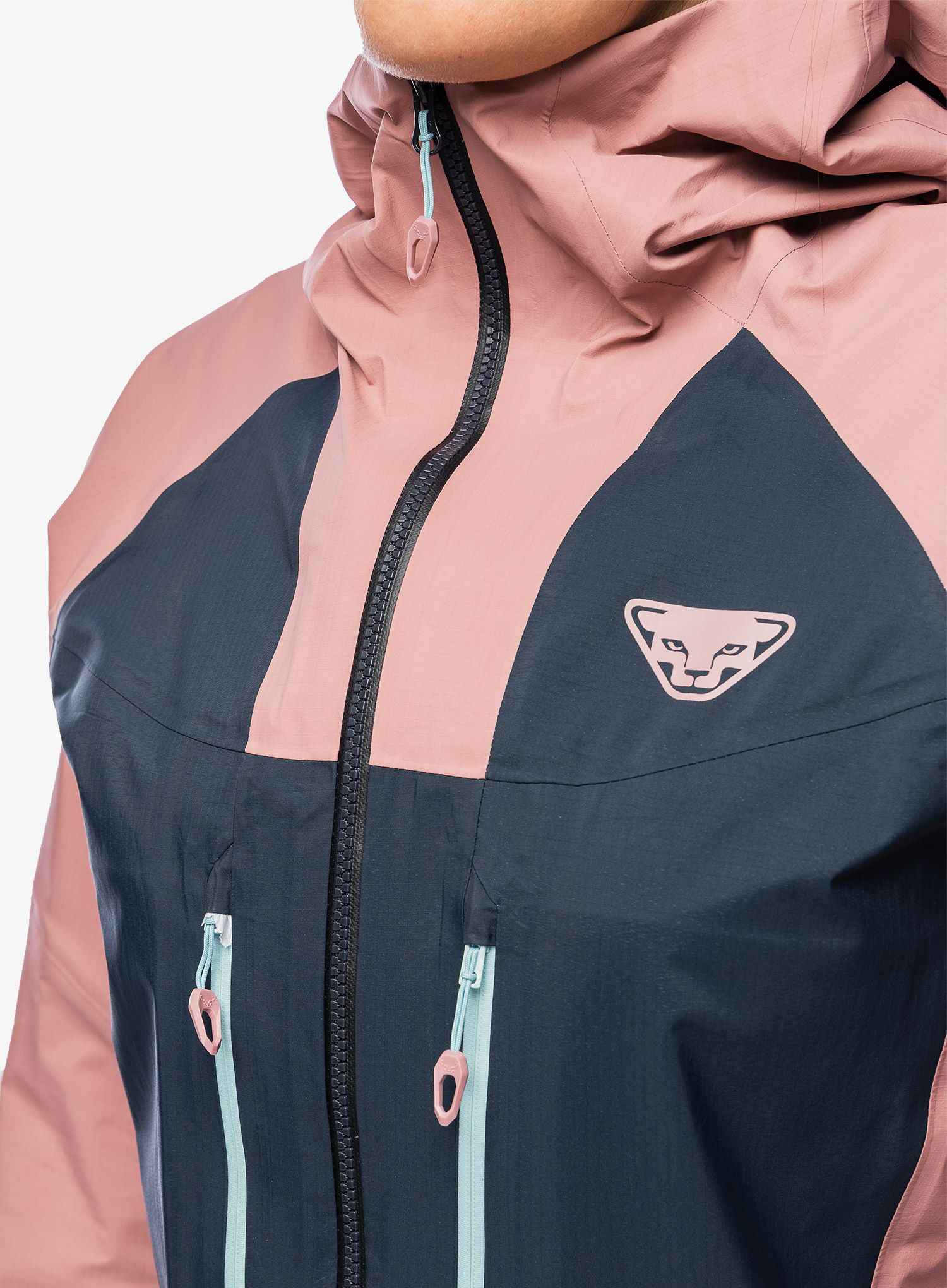 Ženska jakna za turno smučanje Dynafit TLT GTX Jacket - mokarosa