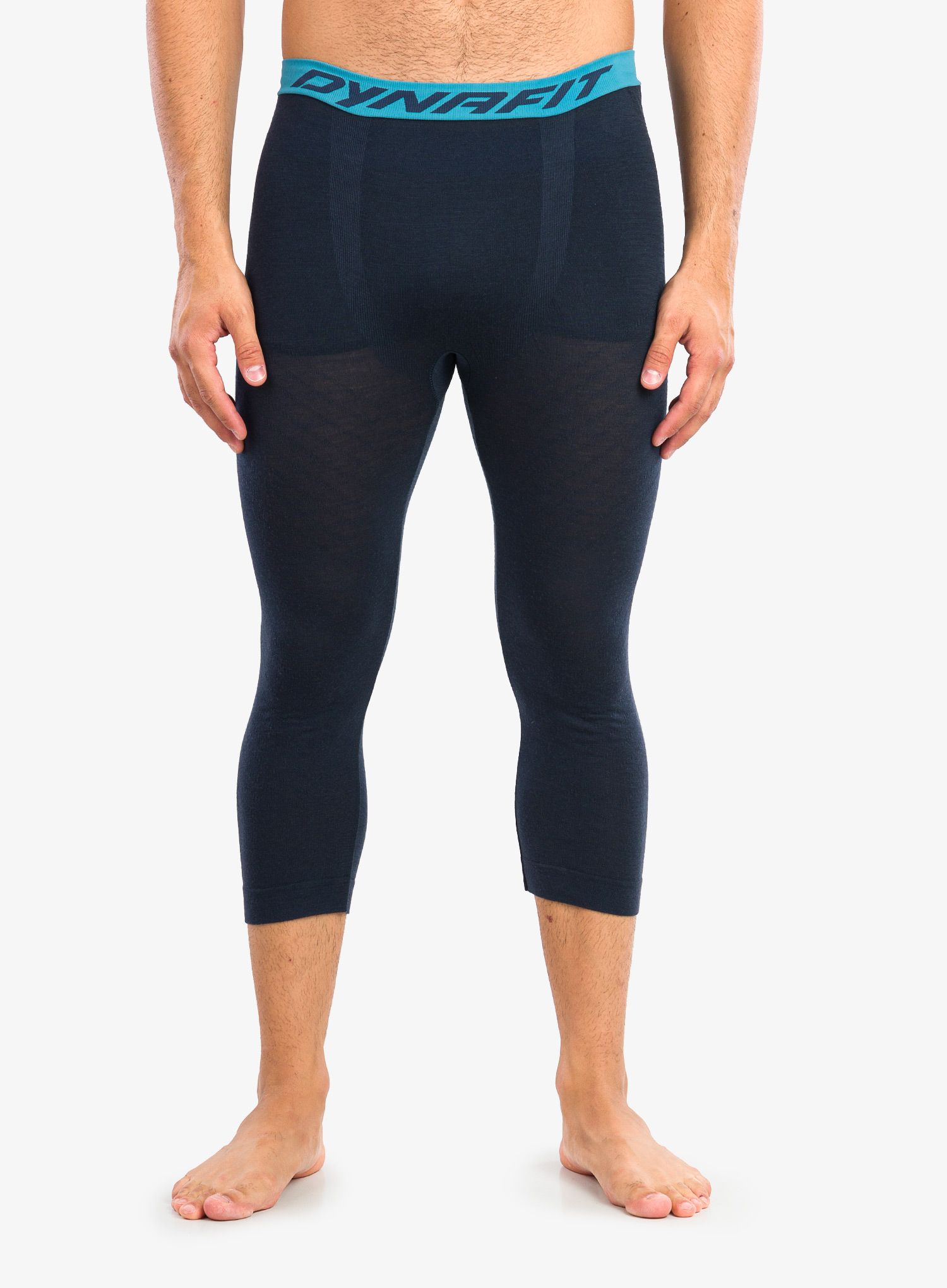 Termo pajkice Dynafit Tour Light Merino 3/4 Tight - blueberry/storm blue