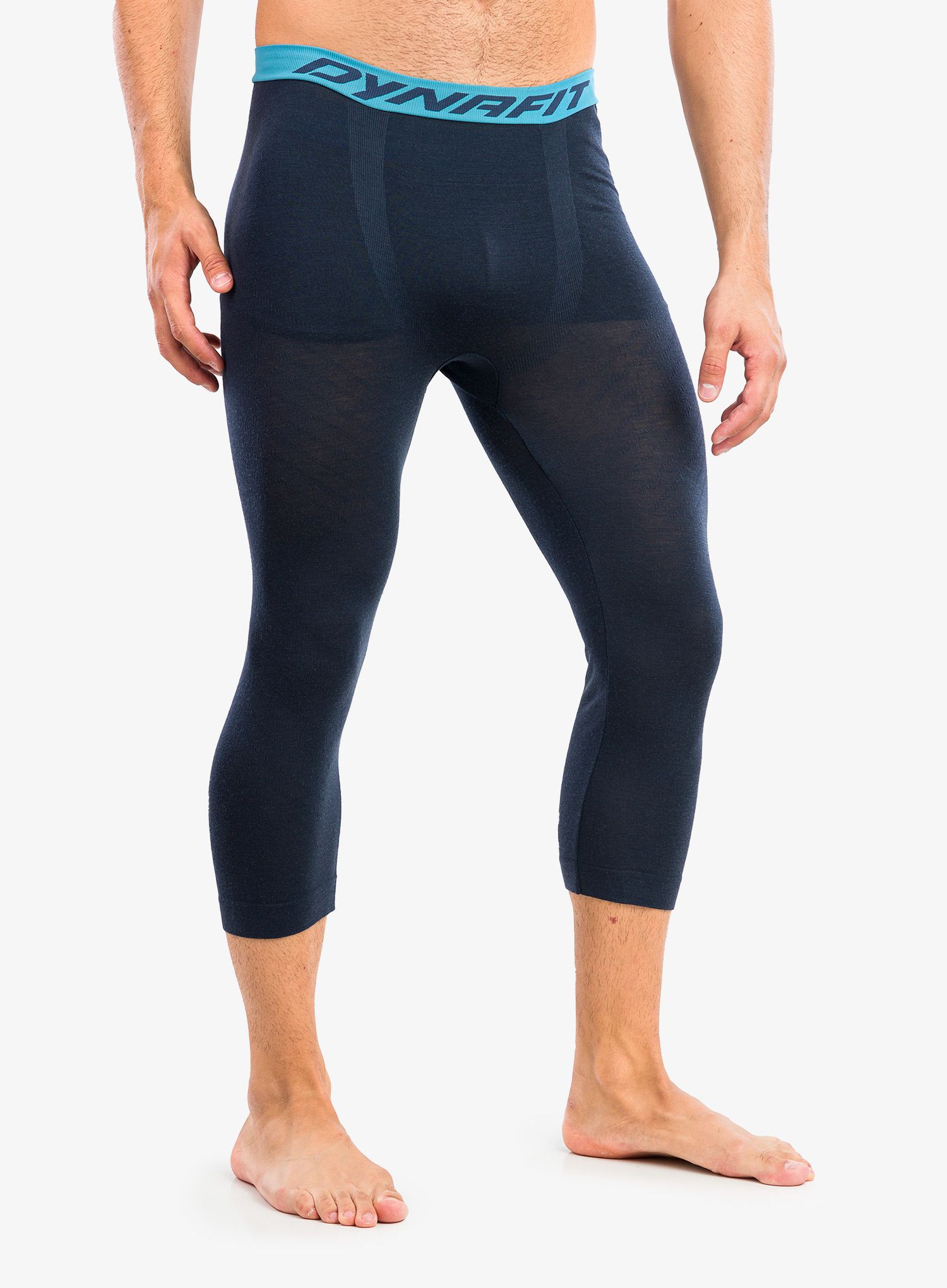 Termo pajkice Dynafit Tour Light Merino 3/4 Tight - blueberry/storm blue