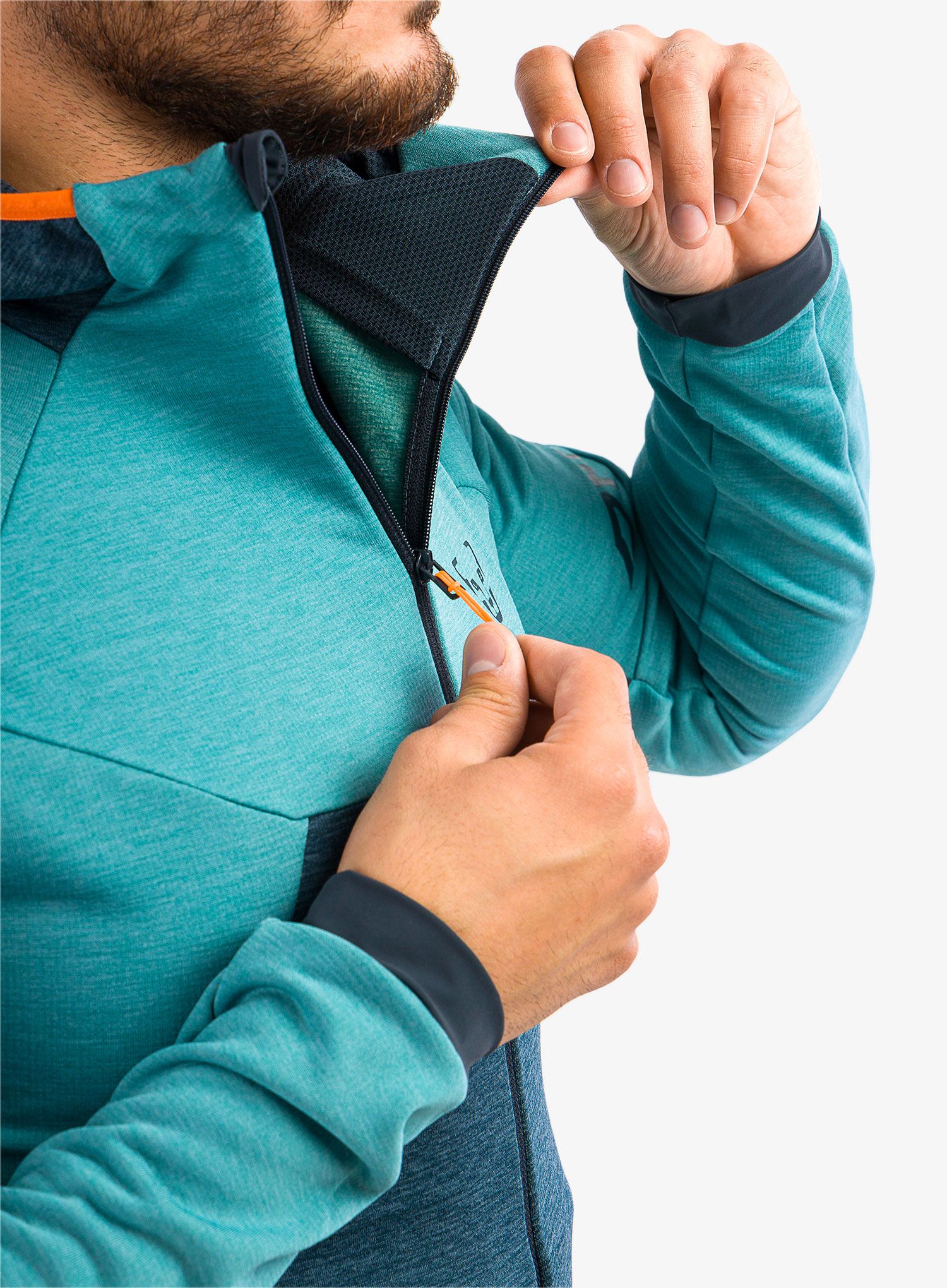 Jopica Dynafit Tour Wool Thermal Hoody - storm blue