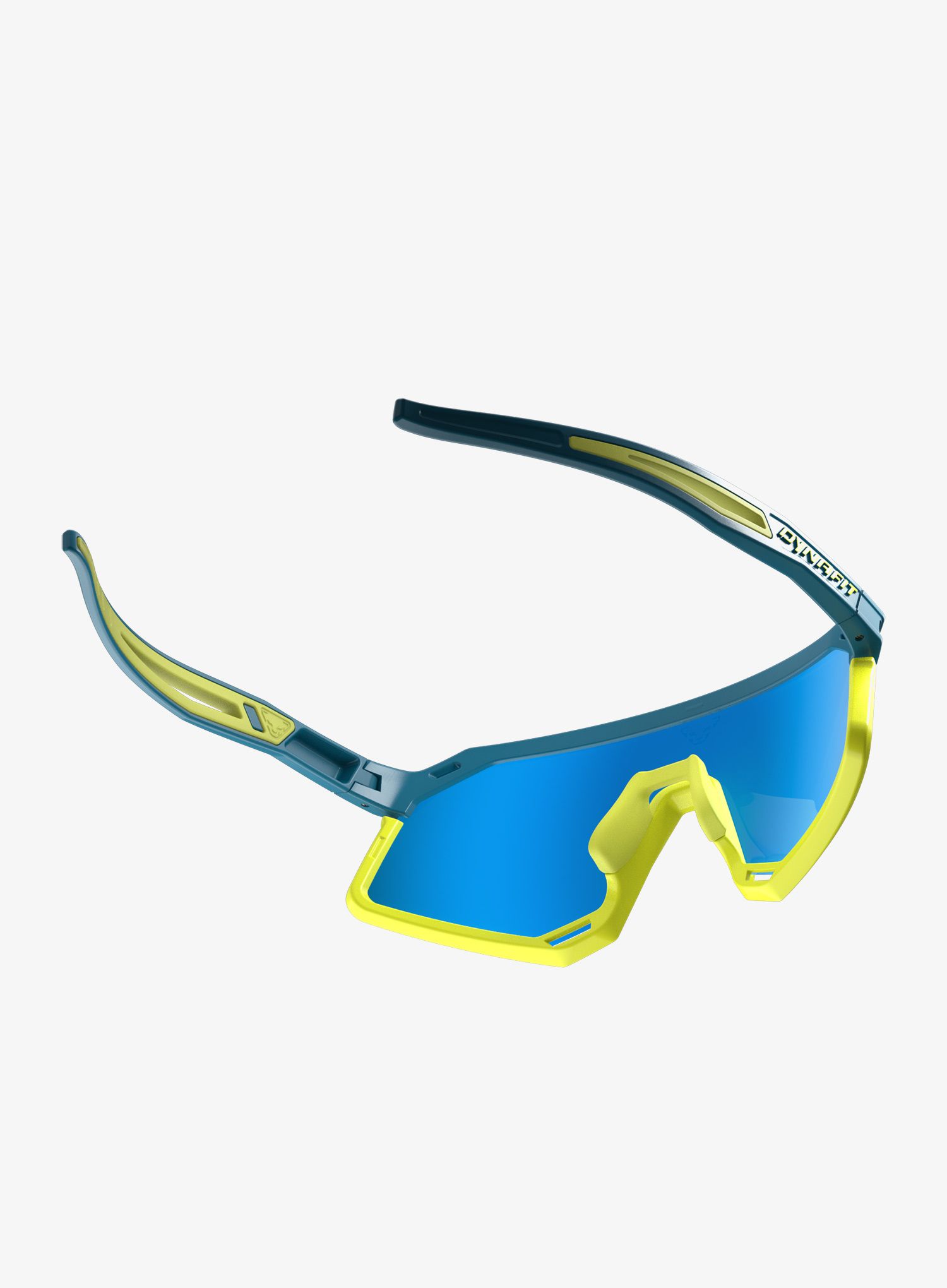 Sončna očala Dynafit Trail Evo Sunglasses - mallard blue/yellow cat 3