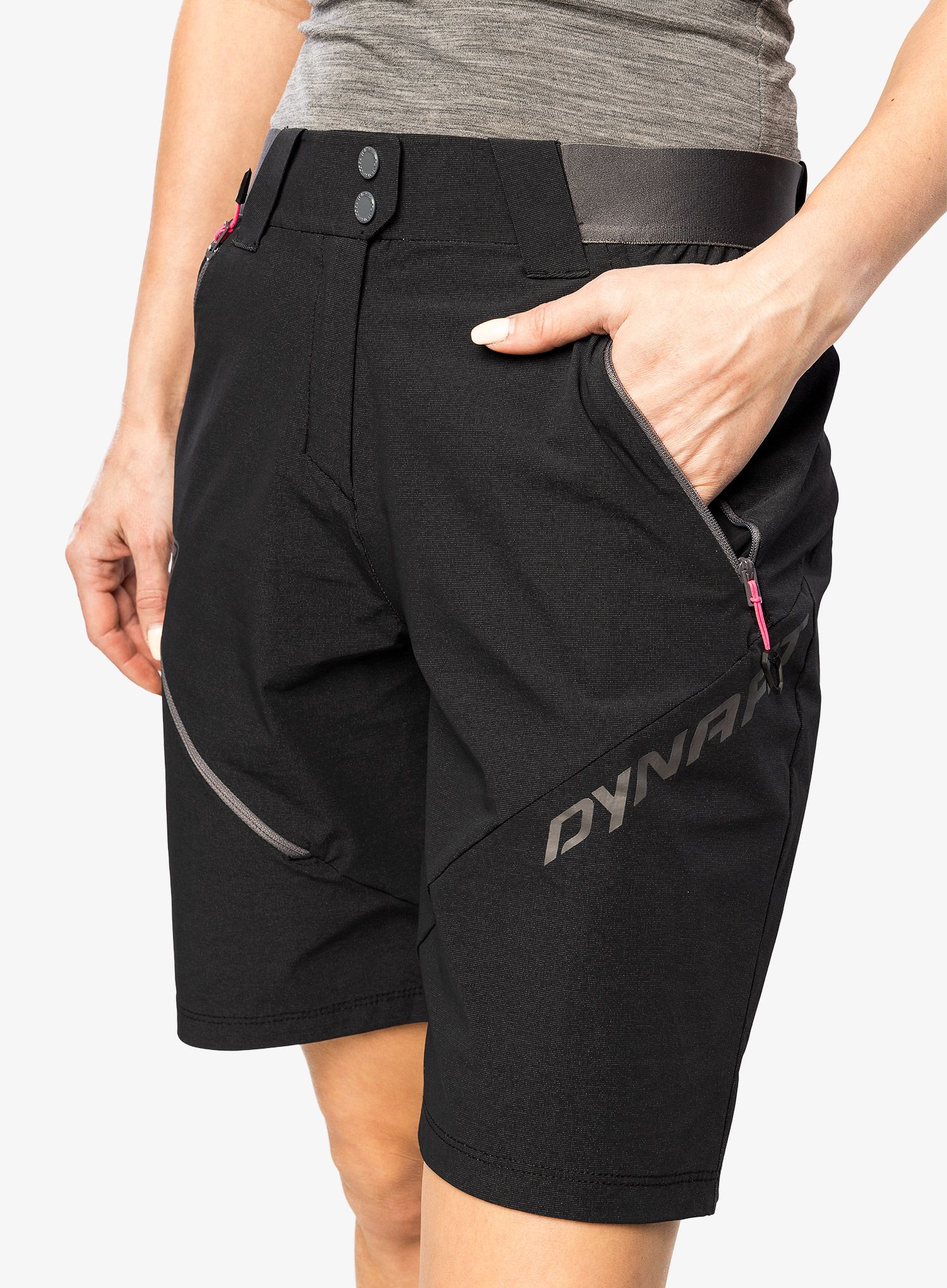 Ženske pohodniške kratke hlače Dynafit Transalper 4 DST Shorts  - black out