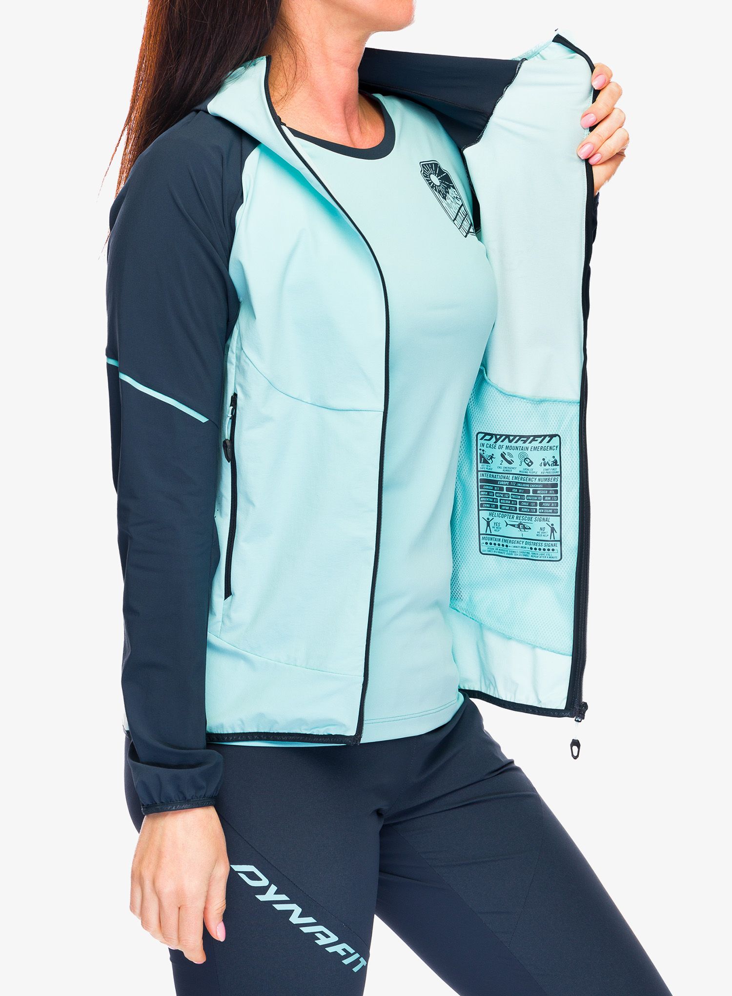 Ženska softshell jakna Dynafit Transalper DST Jacket - blueberry/storm blue