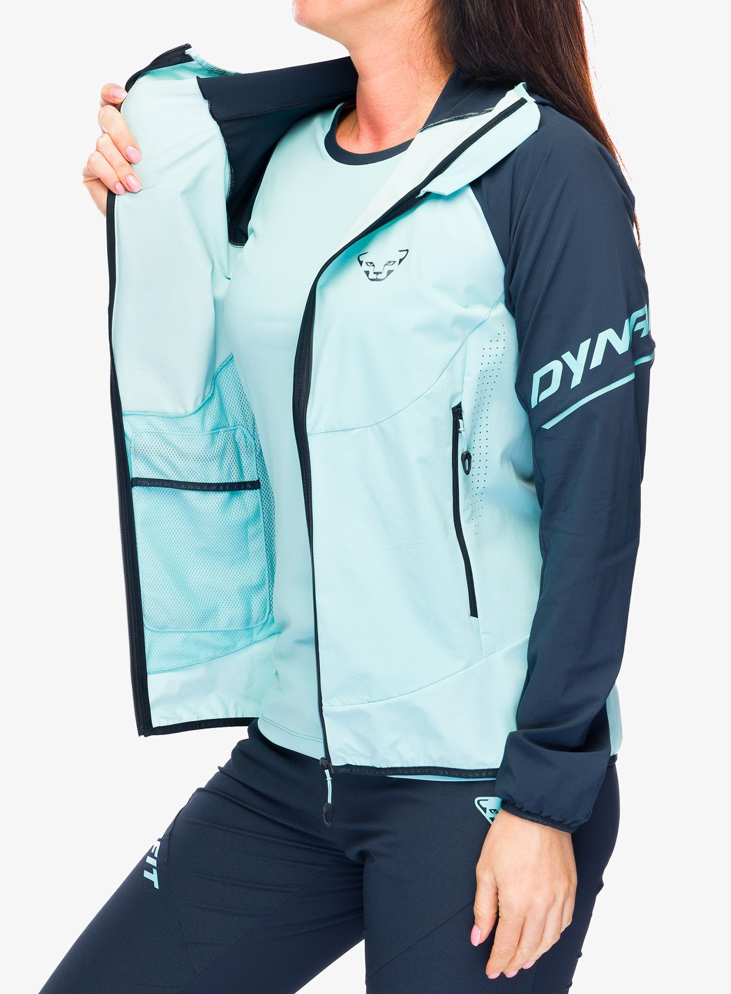 Ženska softshell jakna Dynafit Transalper DST Jacket - blueberry/storm blue