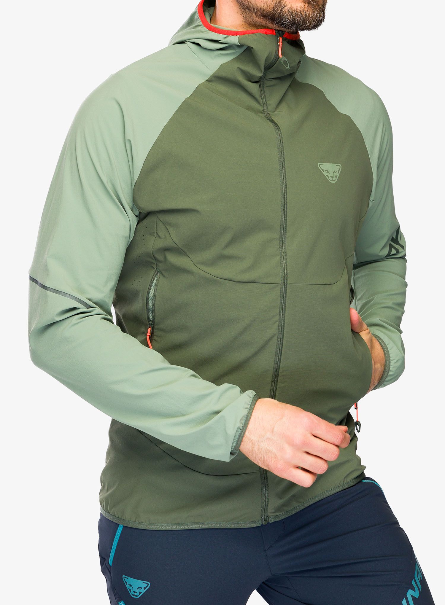 Softshell jakna Dynafit Transalper DST Jacket - sage