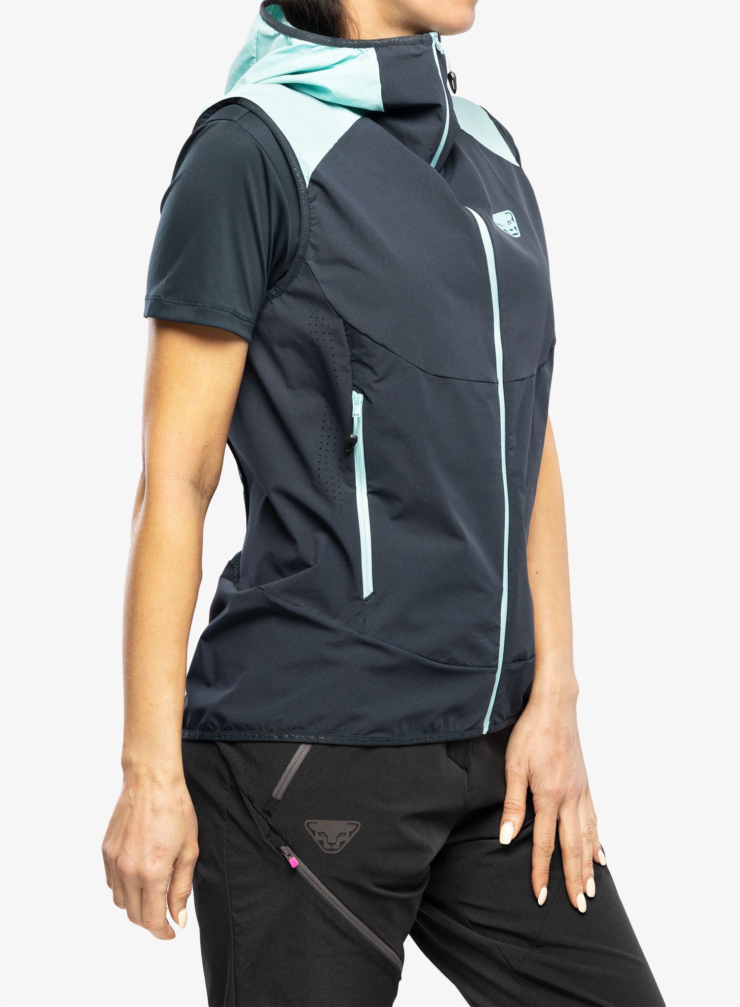 Ženski brezrokavnik Dynafit Transalper DST Vest - marine blue