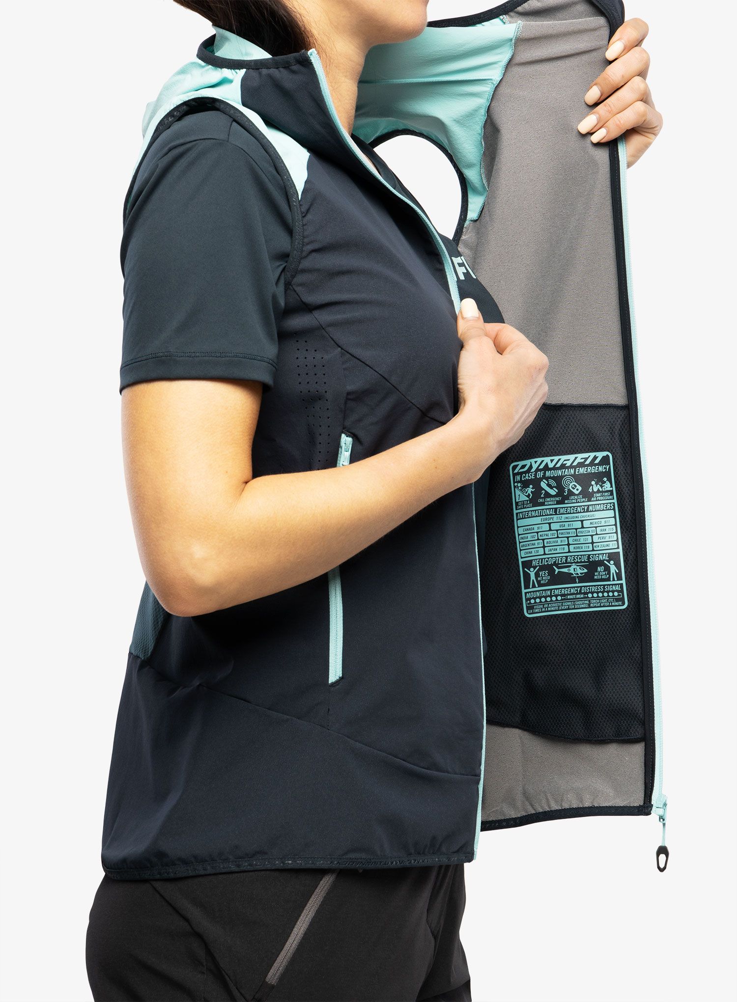 Ženski brezrokavnik Dynafit Transalper DST Vest - marine blue