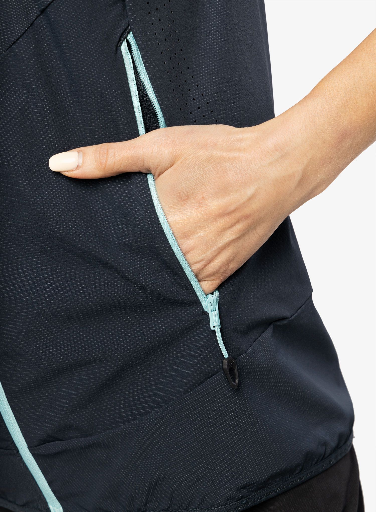 Ženski brezrokavnik Dynafit Transalper DST Vest - marine blue