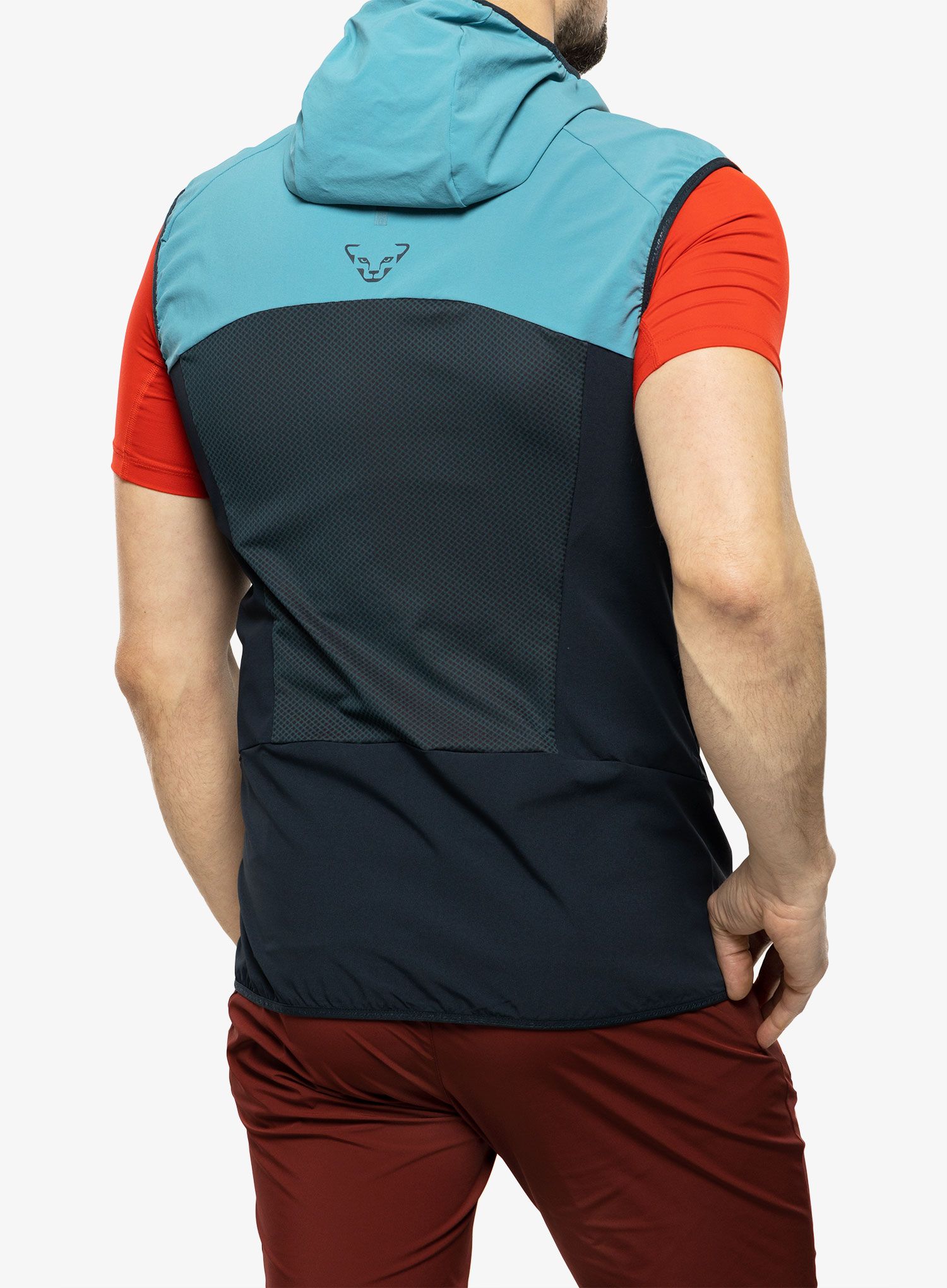 Moški brezrokavnik Dynafit Transalper DST Vest - storm blue/blueberry
