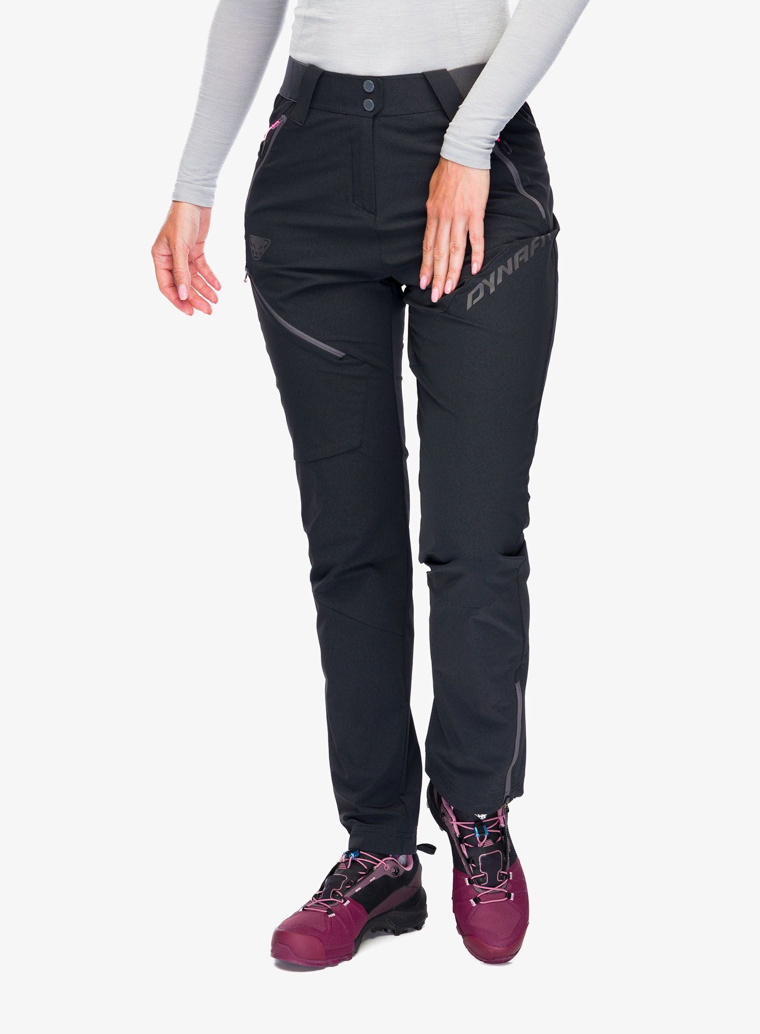 Ženske treking hlače Dynafit Transalper Dynastretch Pants  - black out