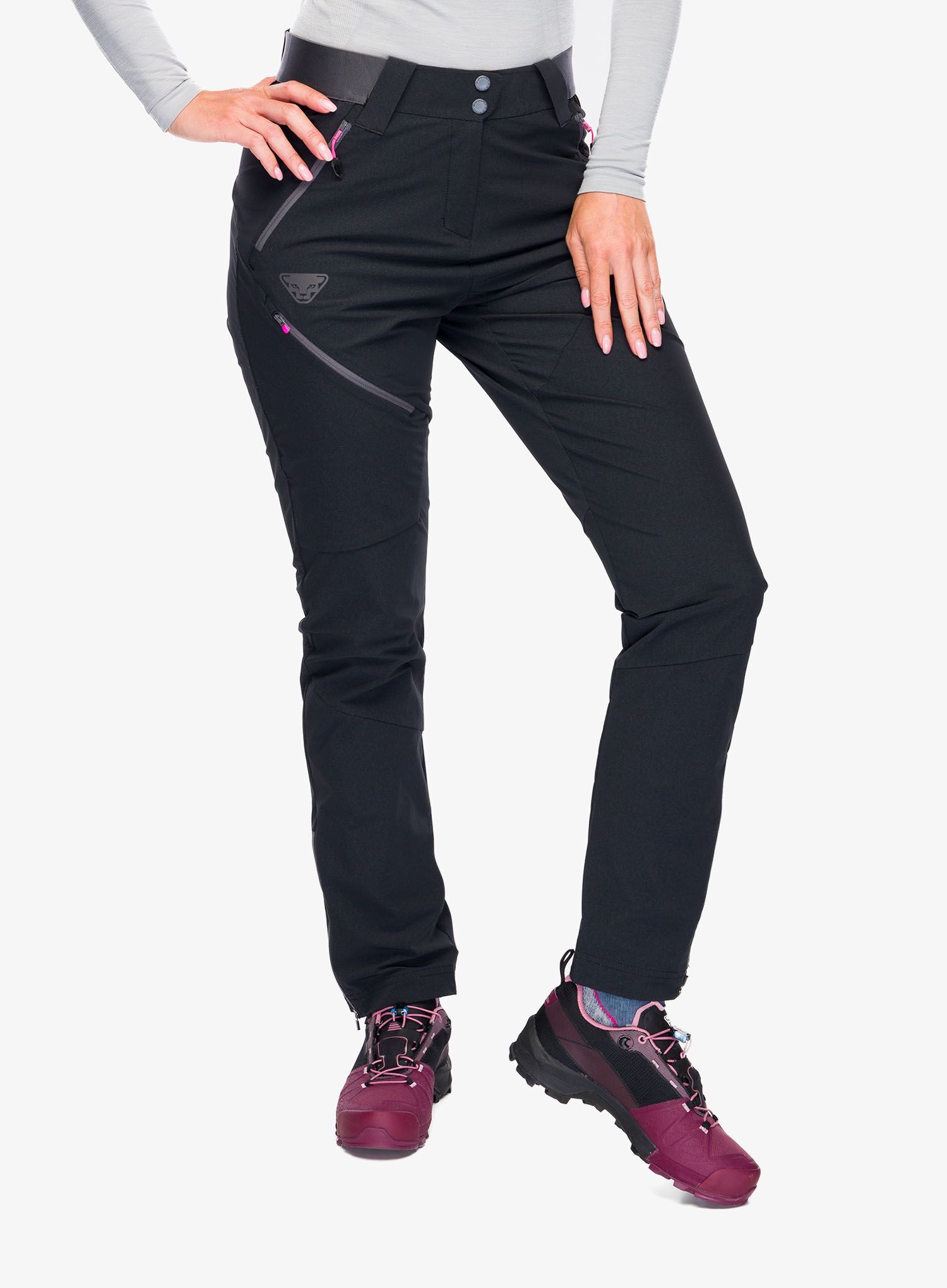 Ženske treking hlače Dynafit Transalper Dynastretch Pants  - black out