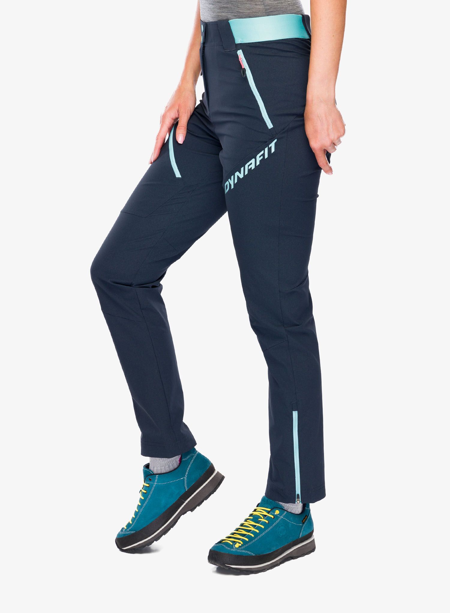 Ženske pohodniške hlače Dynafit Transalper Dynastretch Pants  - blueberry/marine blue