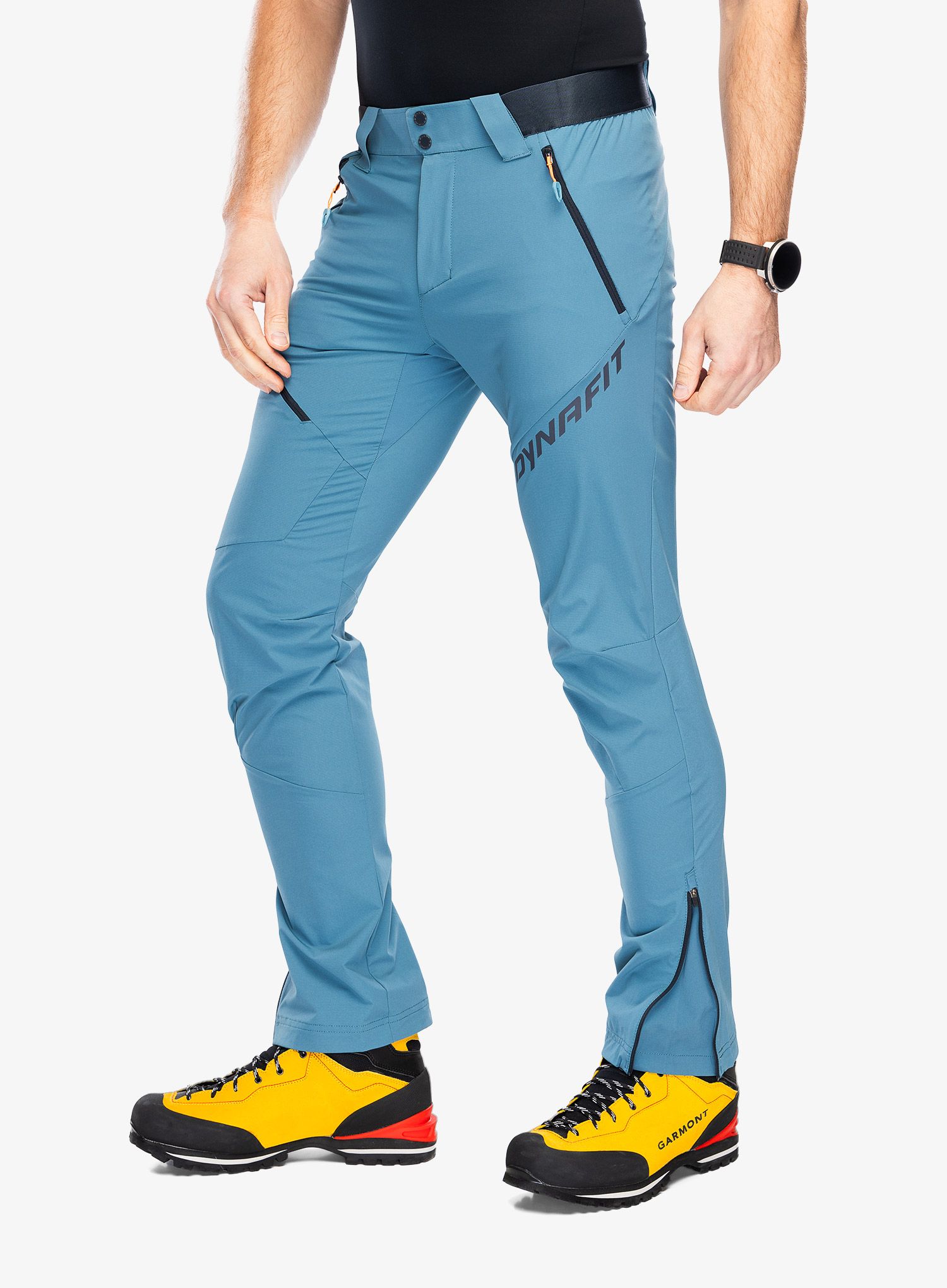 Pohodniške hlače Dynafit Transalper Dynastretch Pants - mallard blue