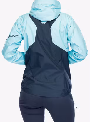 Ženska nepremočljiva jakna Dynafit Transalper GTX Jacket - marine blue/blueberry