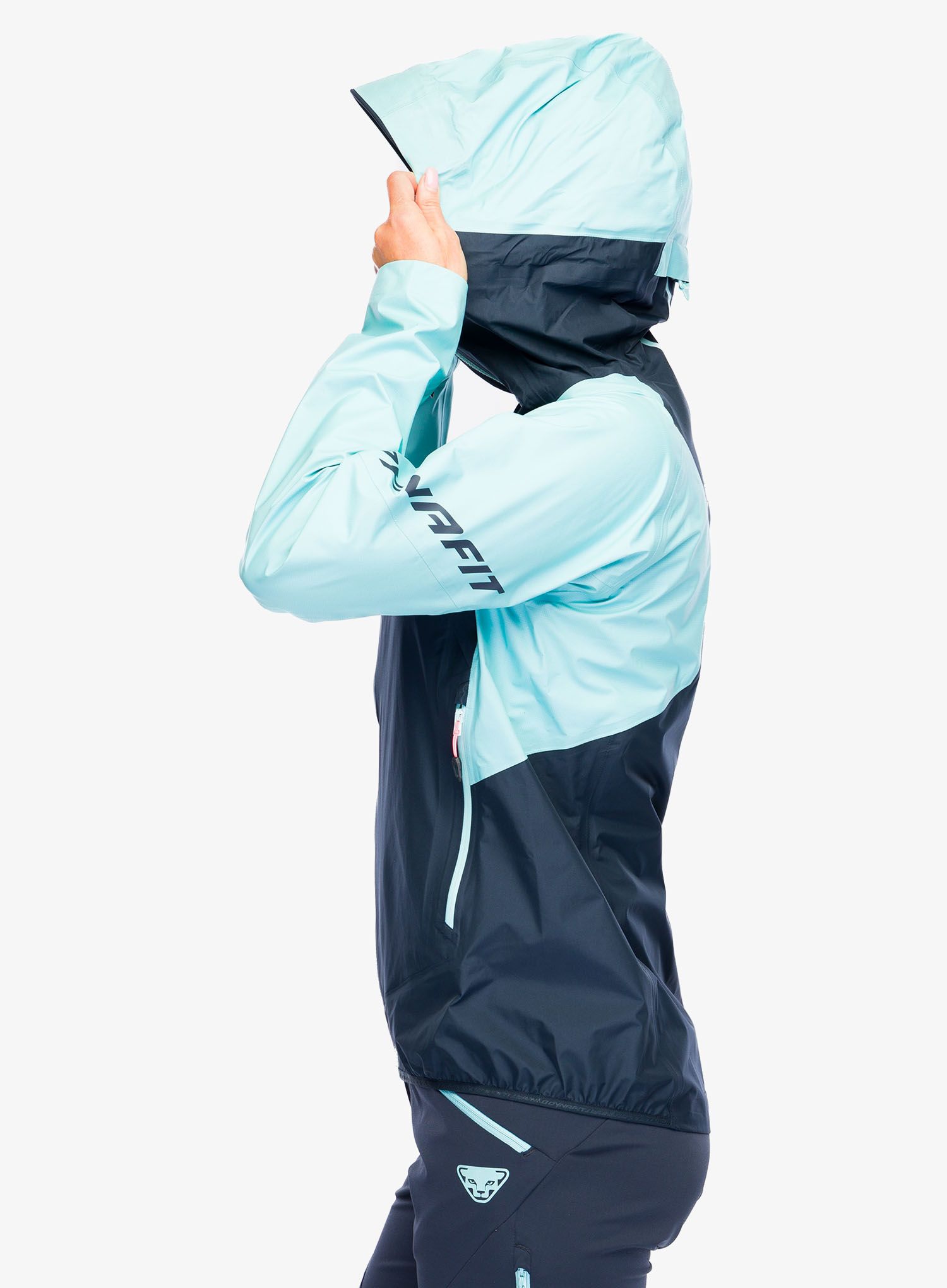 Ženska nepremočljiva jakna Dynafit Transalper GTX Jacket  - marine blue/blueberry