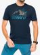 Športna majica Dynafit Transalper Graphic S/S Tee - blueberry/blueberry
