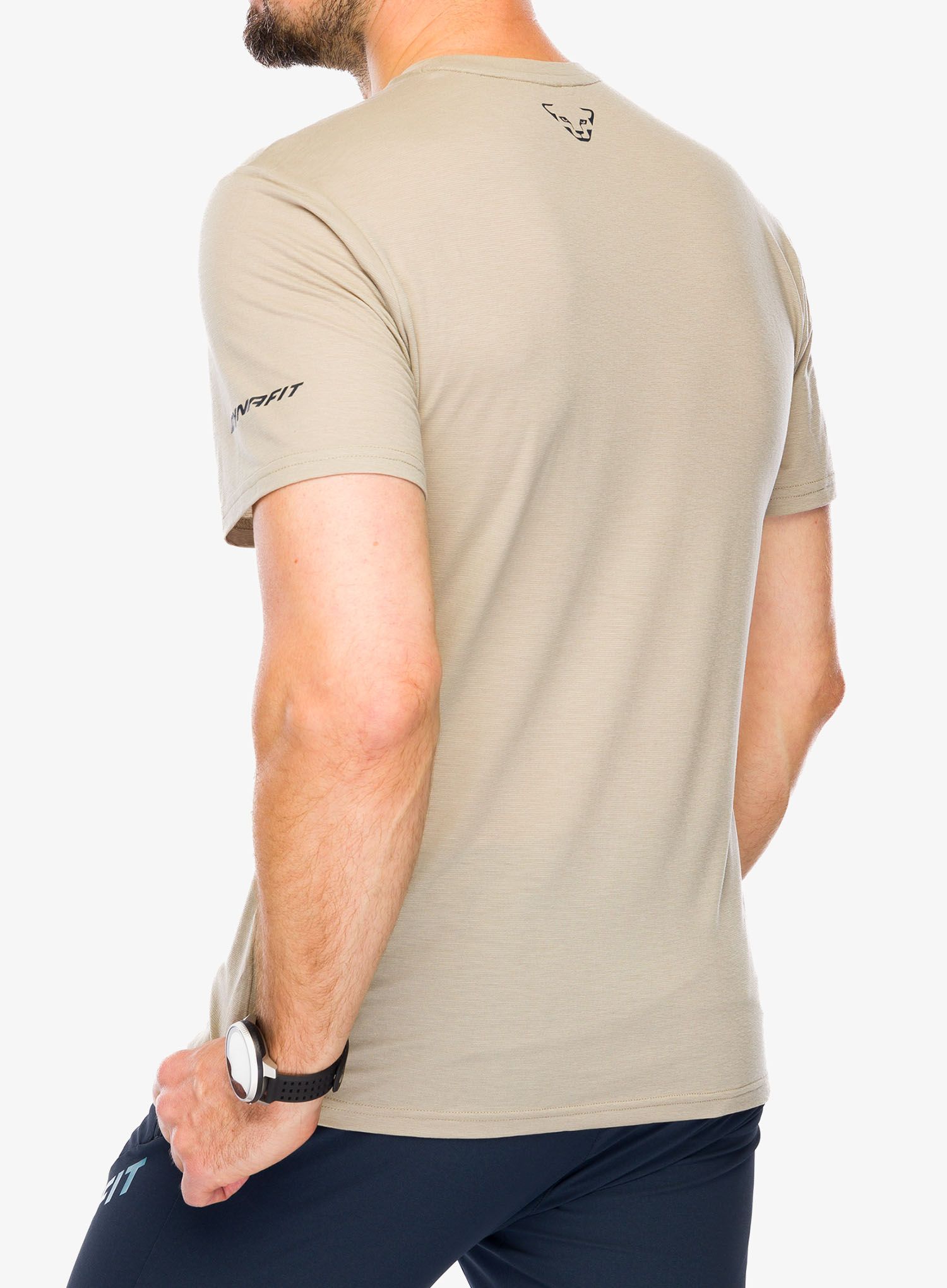 Športna majica Dynafit Transalper Graphic S/S Tee - rock khaki