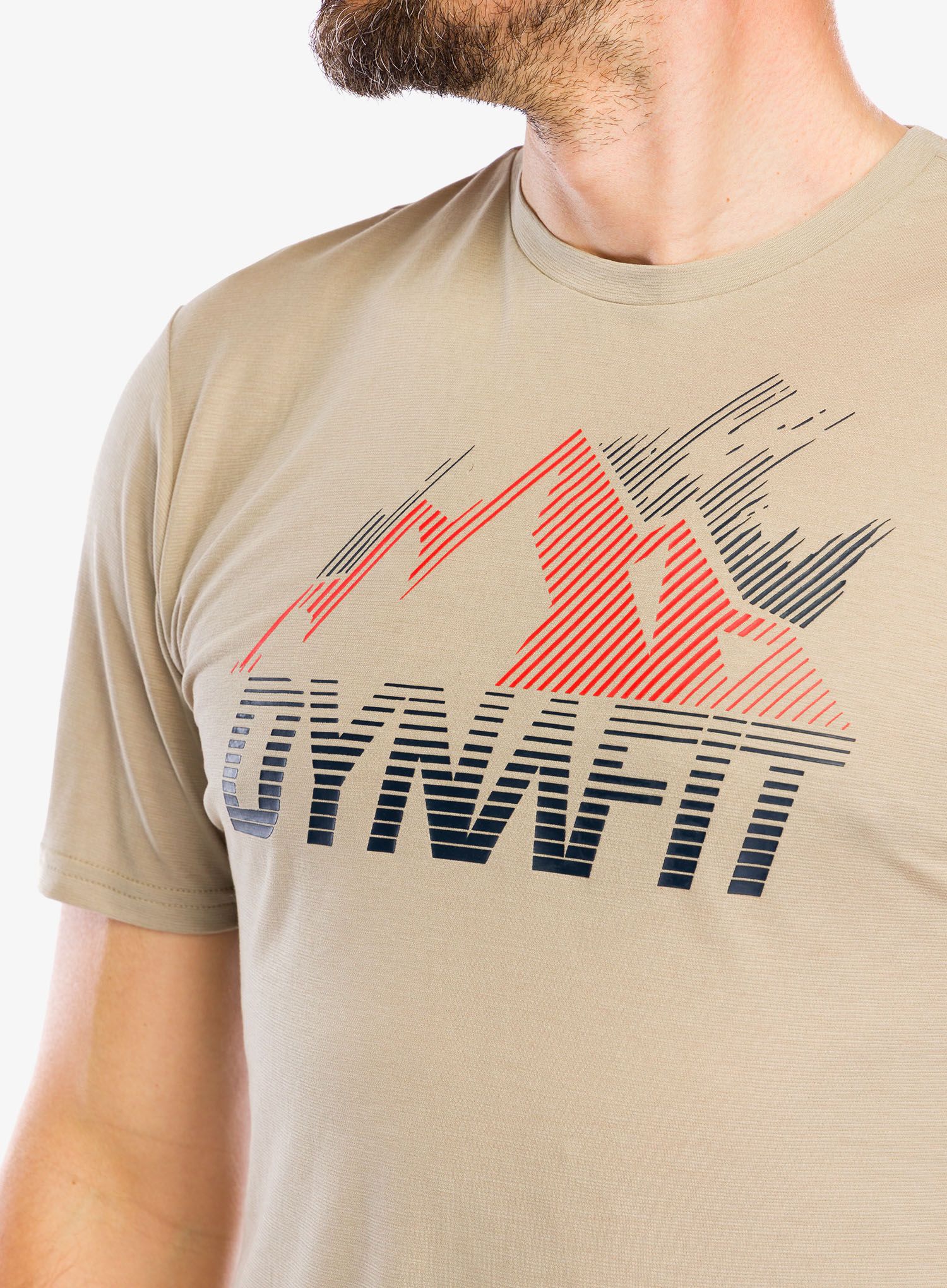 Športna majica Dynafit Transalper Graphic S/S Tee - rock khaki