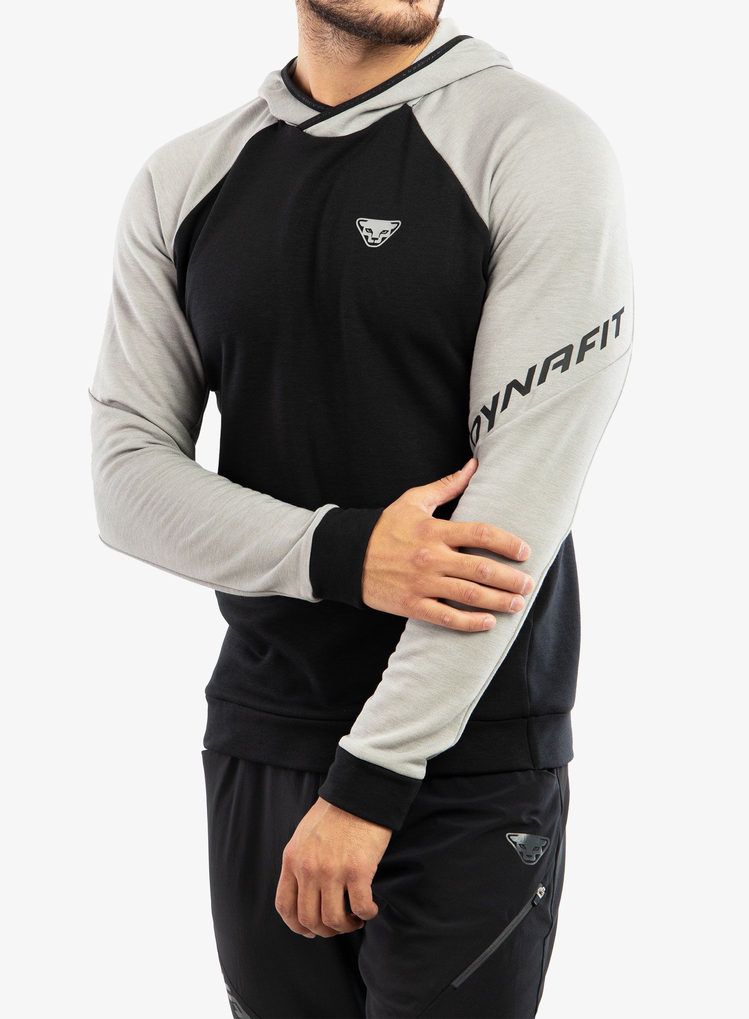 Jopica s kapuco Dynafit 24/7 Polartec Hoody - alloy melange