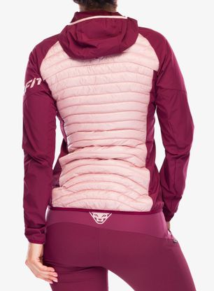 Ženska hibridna jakna Dynafit Transalper Hybrid Ins JKT - burgundy